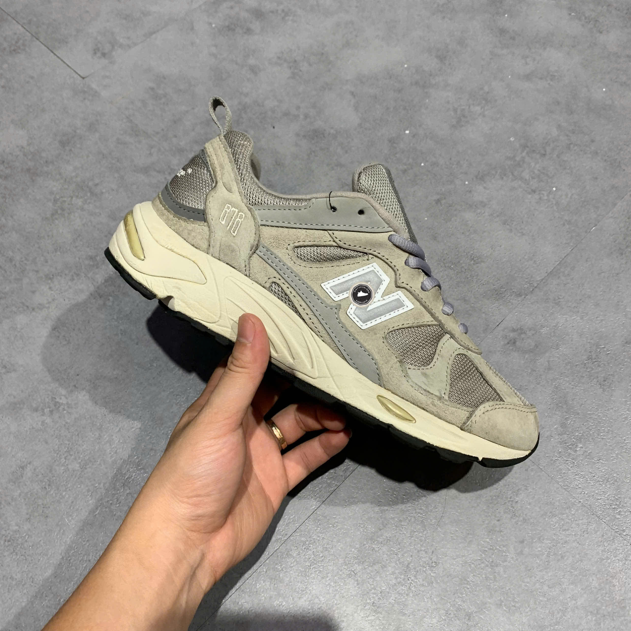NEW BALANCE 878 CM878MC1 SIZE 40 GIÀY 2HAND CHÍNH HÃNG PVN19850