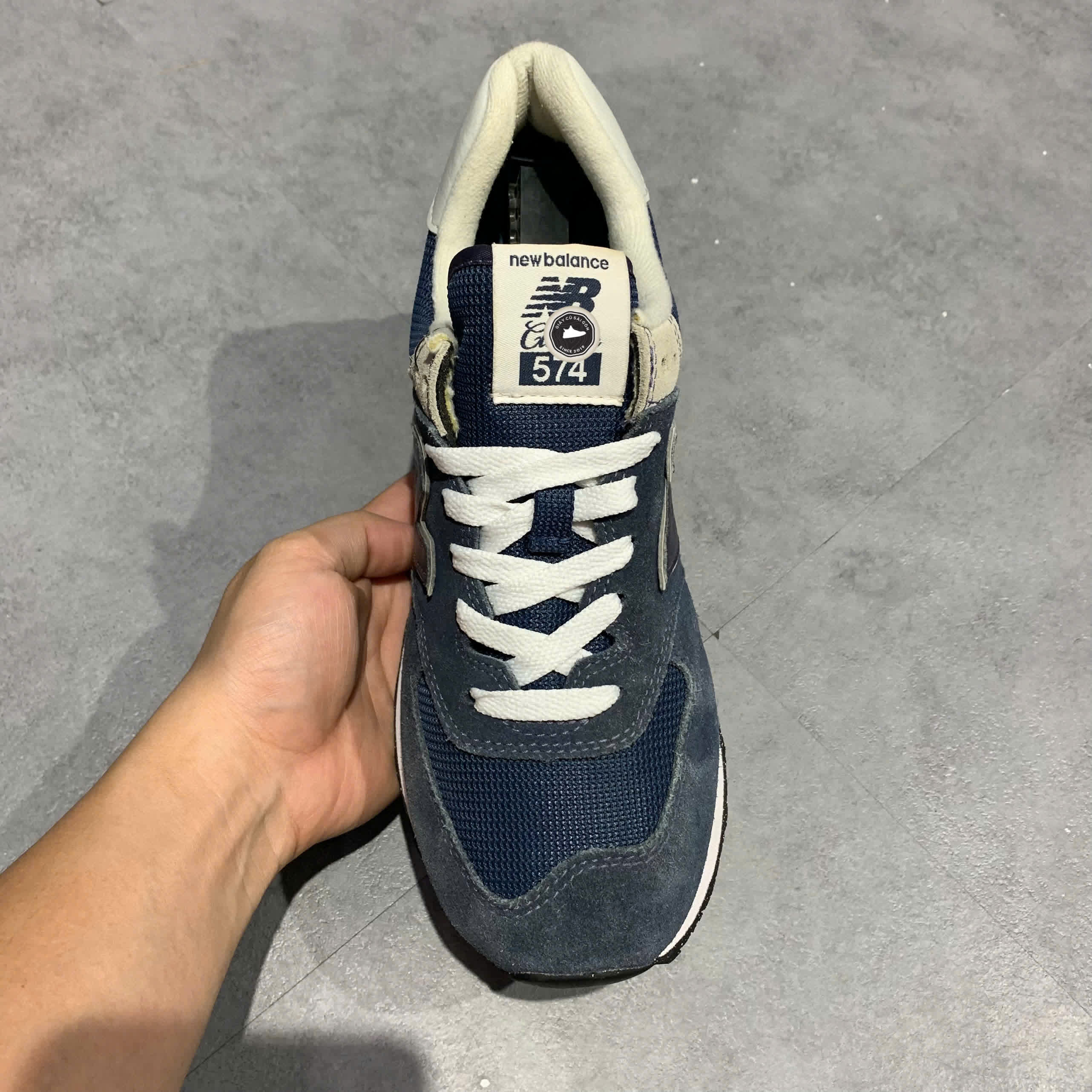 NEW BALANCE 574 ML574EVN SIZE 41.5 GIÀY 2HAND CHÍNH HÃNG PVN19865
