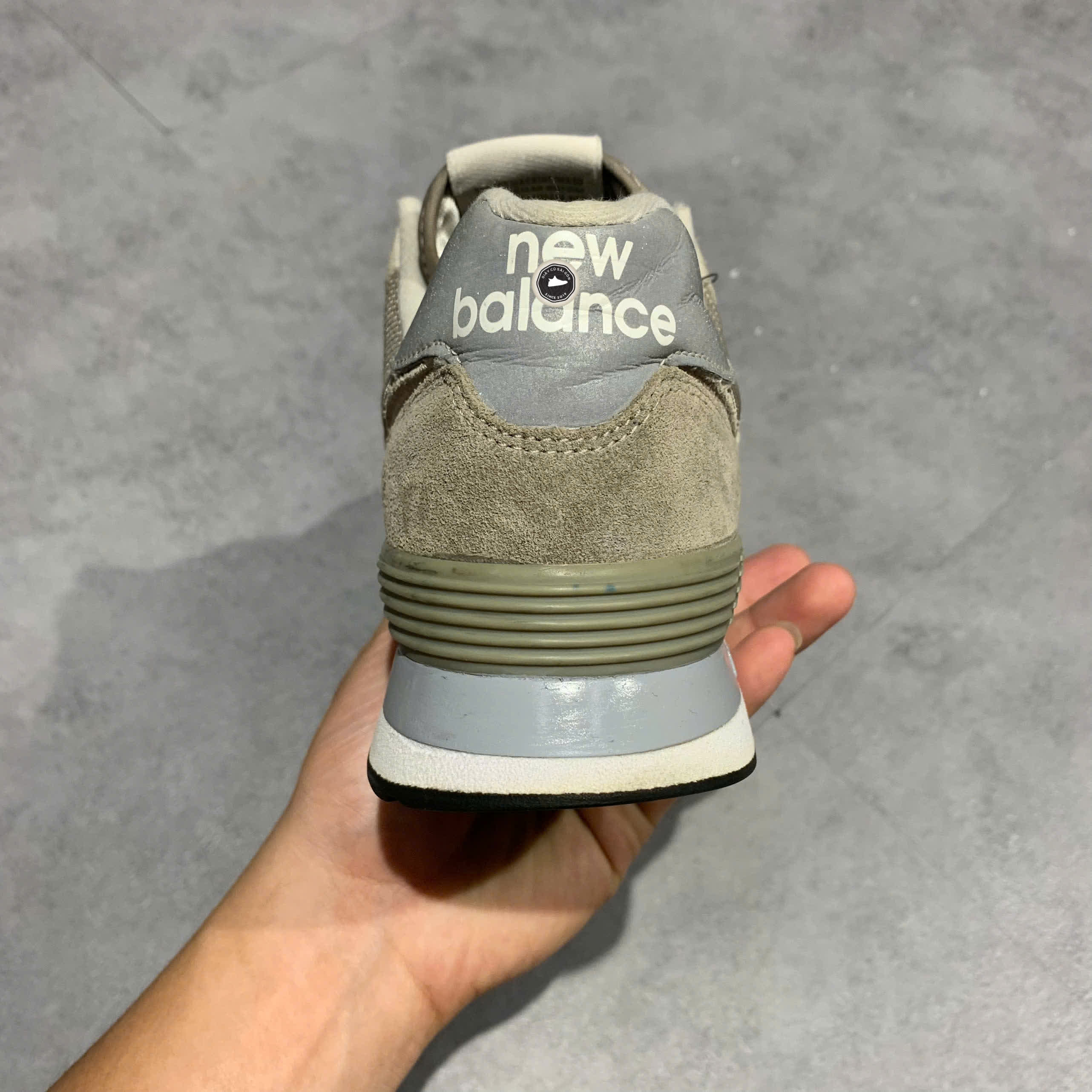 NEW BALANCE 574 ML574EGG SIZE 42.5 GIÀY 2HAND CHÍNH HÃNG PVN19871