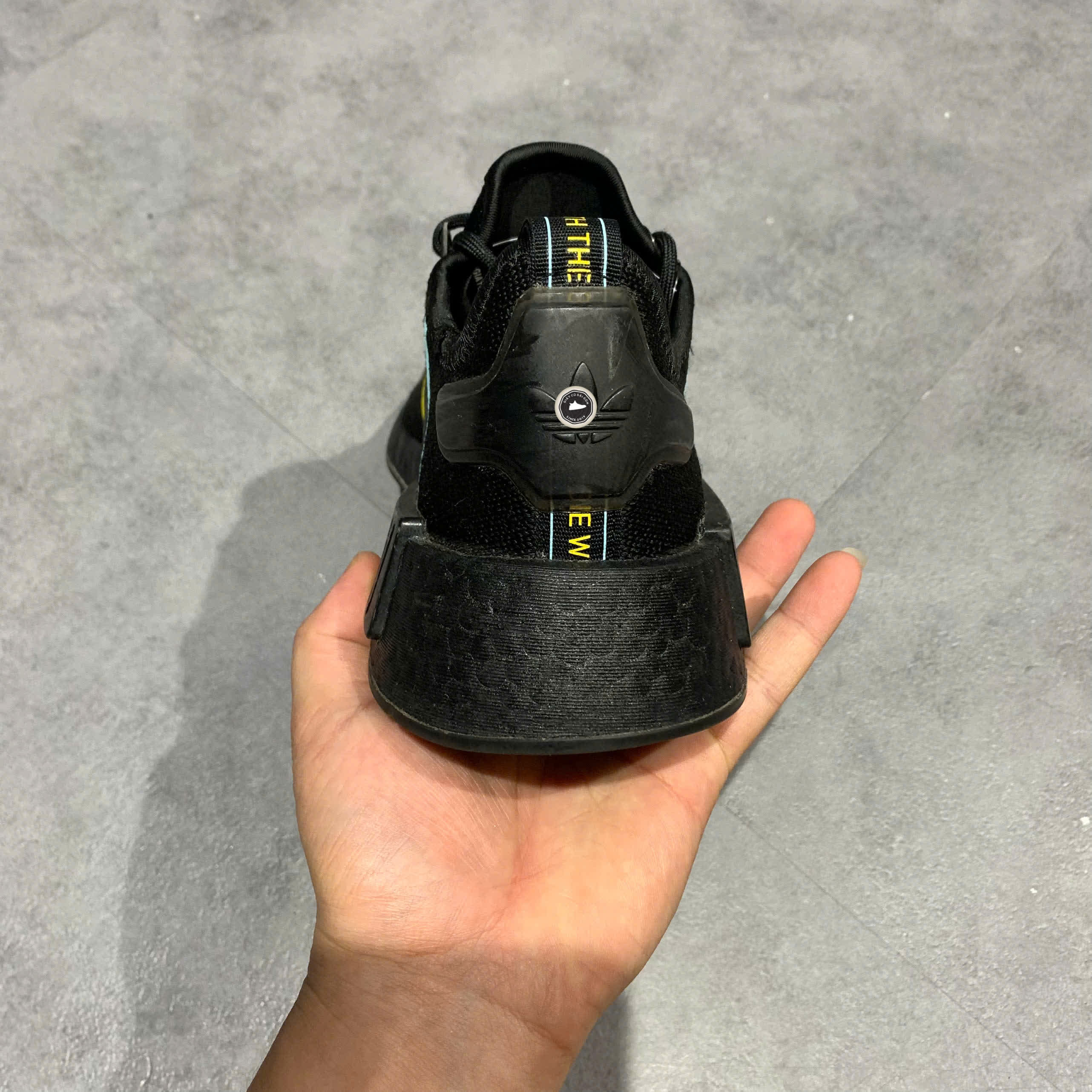 ADIDAS X PIXAR NMD_R1 'TOY STORY BLACK' GX0997 SIZE 38 2/3 GIÀY 2HAND CHÍNH HÃNG PVN20181