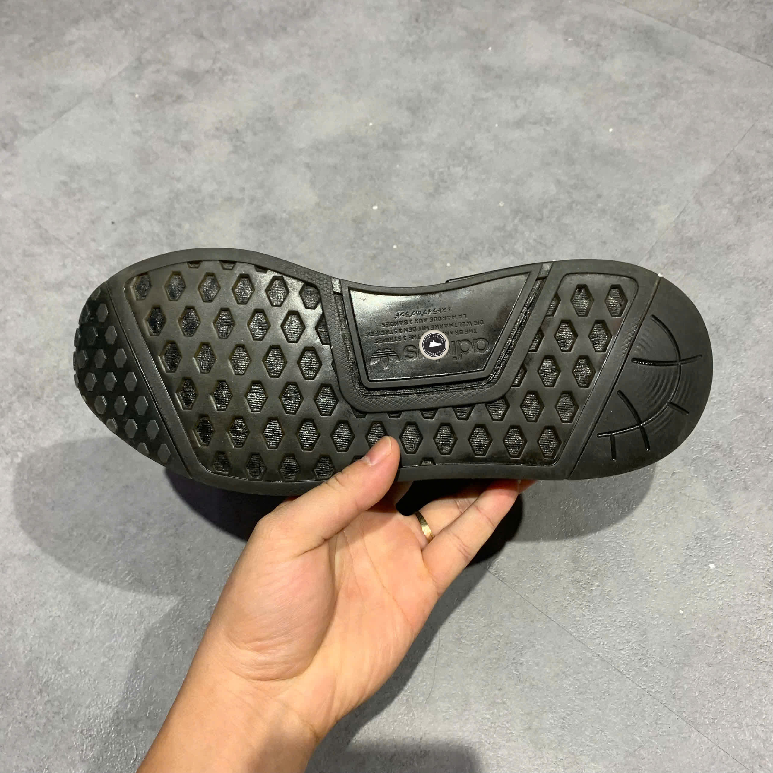 ADIDAS X PIXAR NMD_R1 'TOY STORY BLACK' GX0997 SIZE 38 2/3 GIÀY 2HAND CHÍNH HÃNG PVN20181