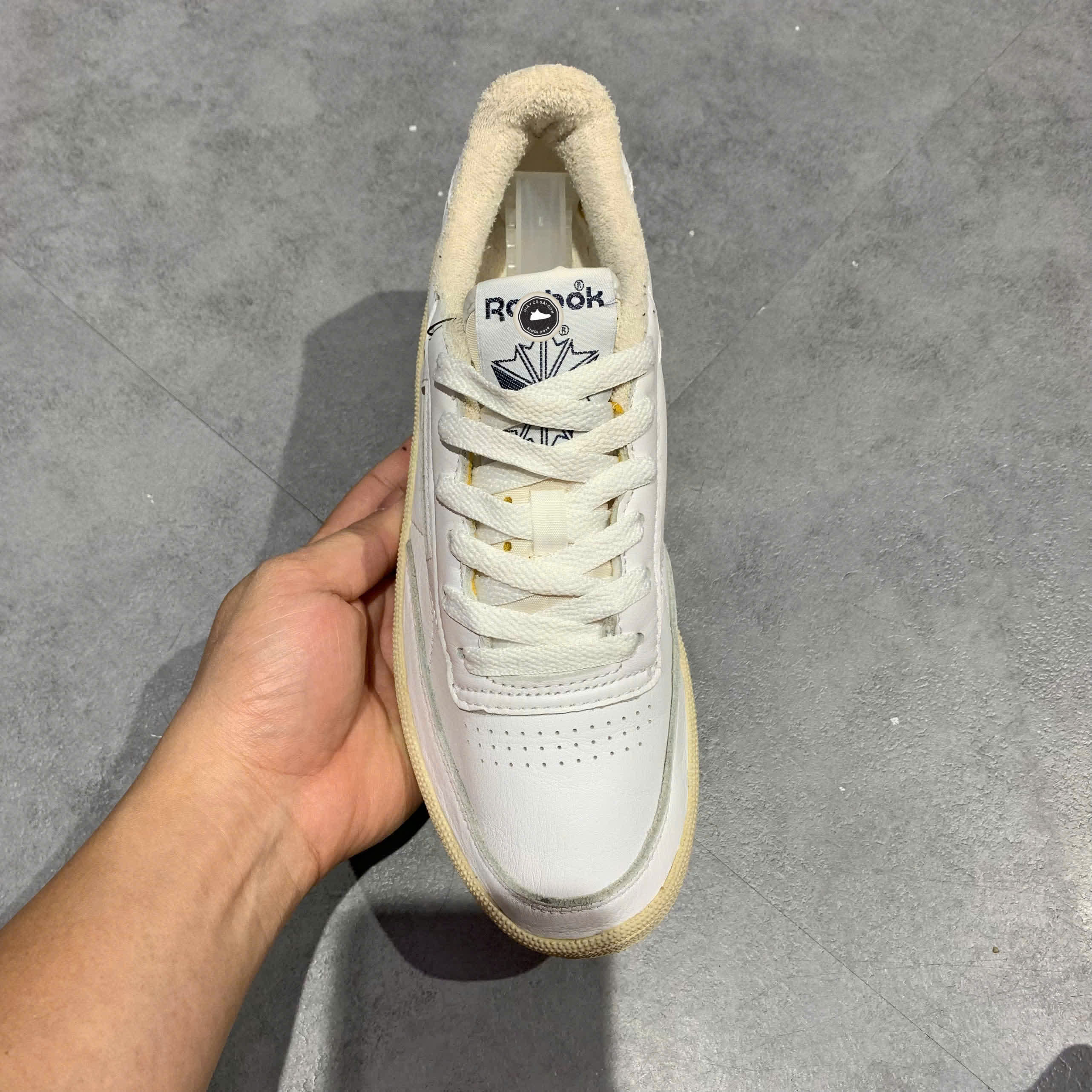 REEBOK CLUB C 85 VINTAGE DV8812 – SIZE 37.5 GIÀY 2HAND CHÍNH HÃNG – PVN20221