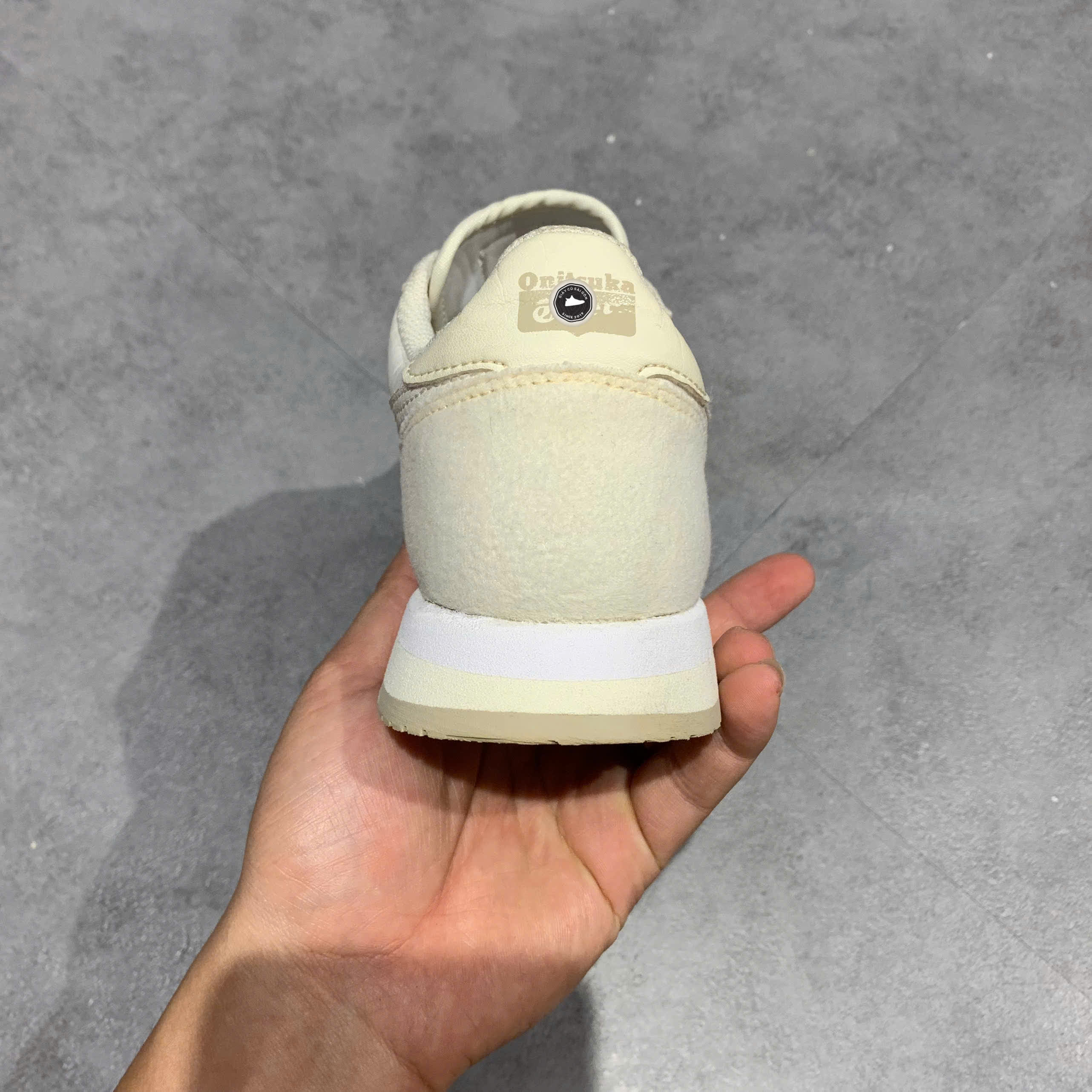 ONITSUKA TIGER DUALIO ‘WHITE’ 1183A508 SIZE 39 GIÀY 2HAND CHÍNH HÃNG PVN20180