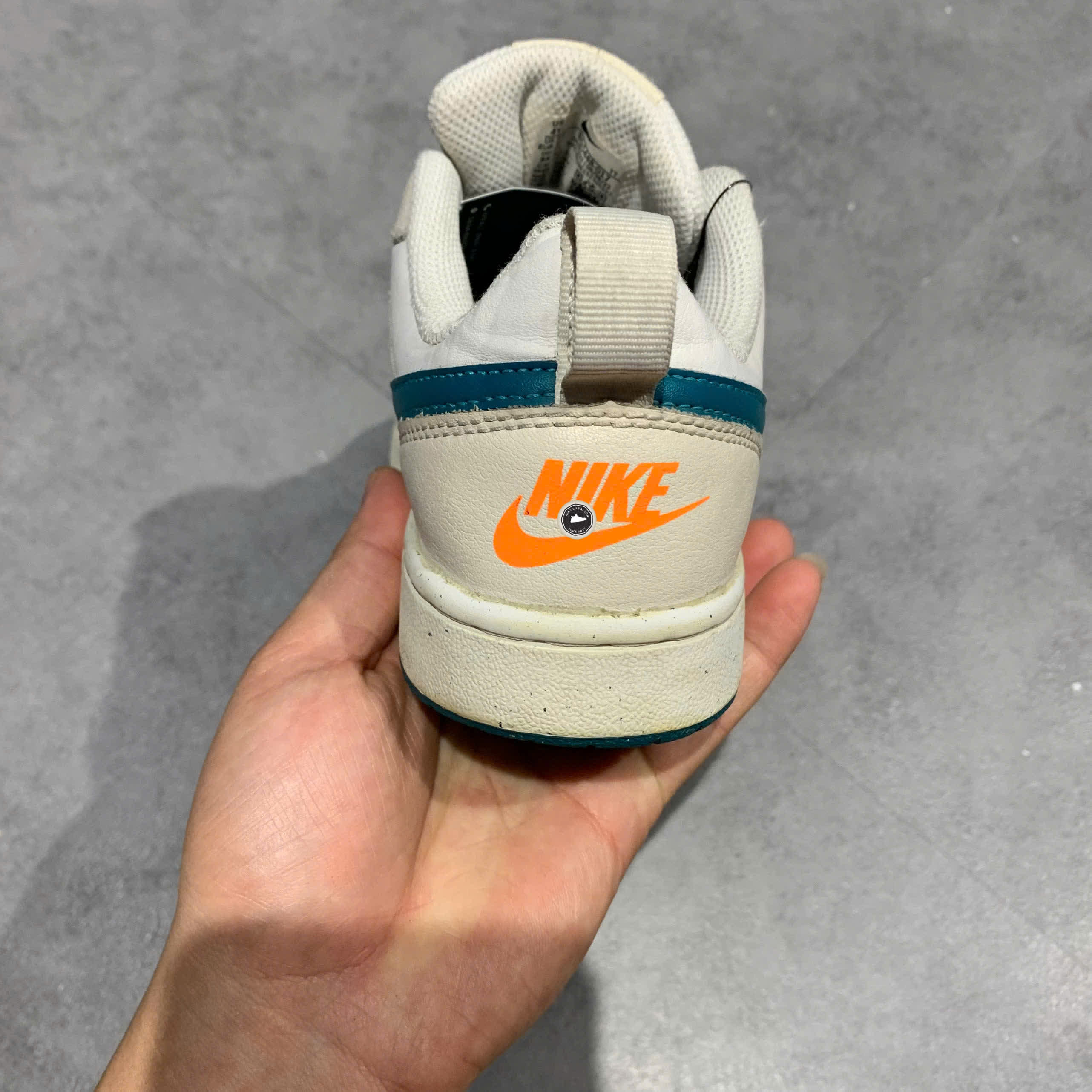 NIKE COURT BOROUGH LOW 2 'PHANTOM BRIGHT SPRUCE' BQ5448-017 – SIZE 36 GIÀY 2HAND CHÍNH HÃNG – PVN20228