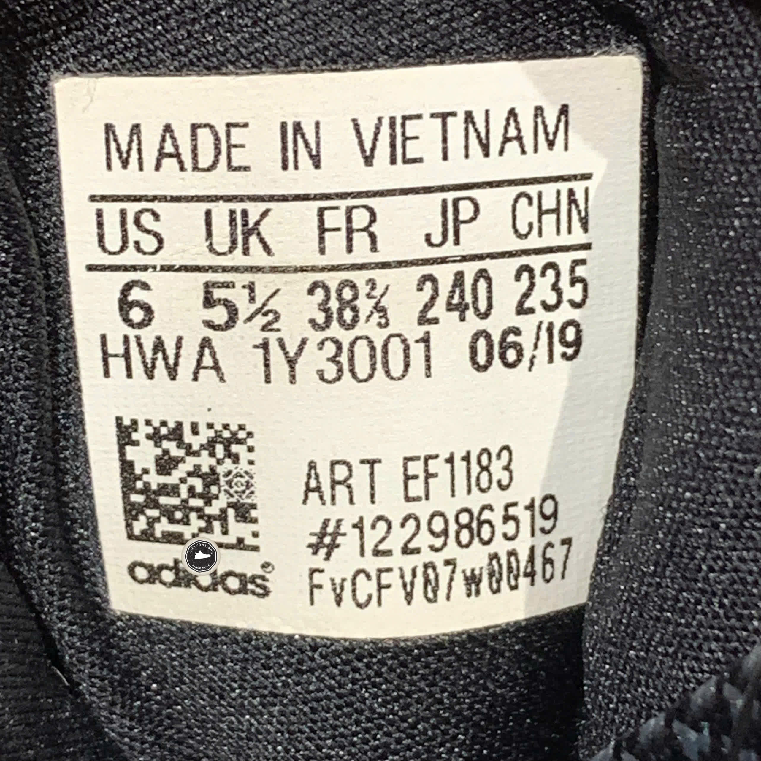 ADIDAS ALPHABOOST EF1183 SIZE 38 2/3 GIÀY 2HAND CHÍNH HÃNG PVN20217