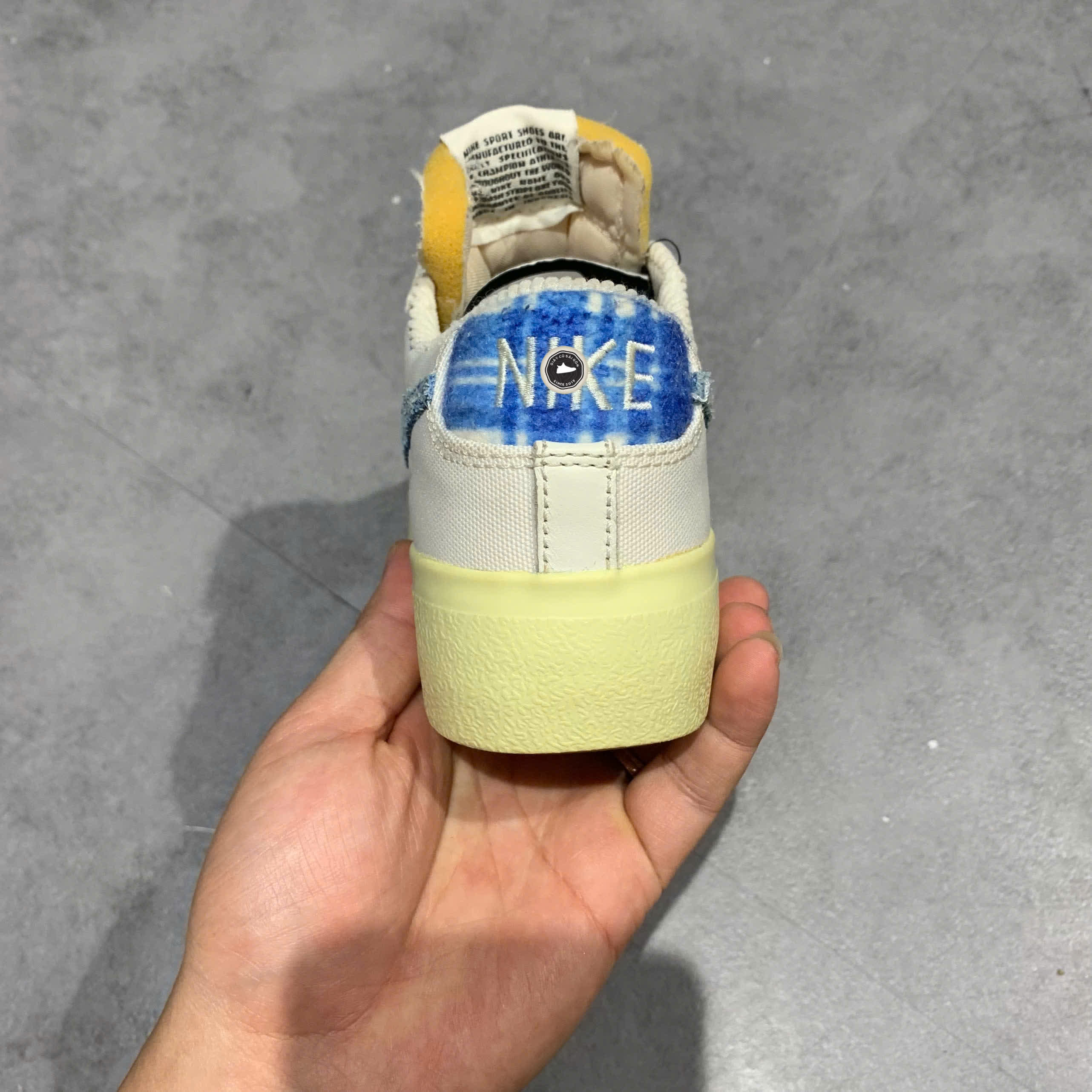 NIKE BLAZER LOW PLATFORM DO2371-133 – SIZE 36 GIÀY 2HAND CHÍNH HÃNG – PVN20130