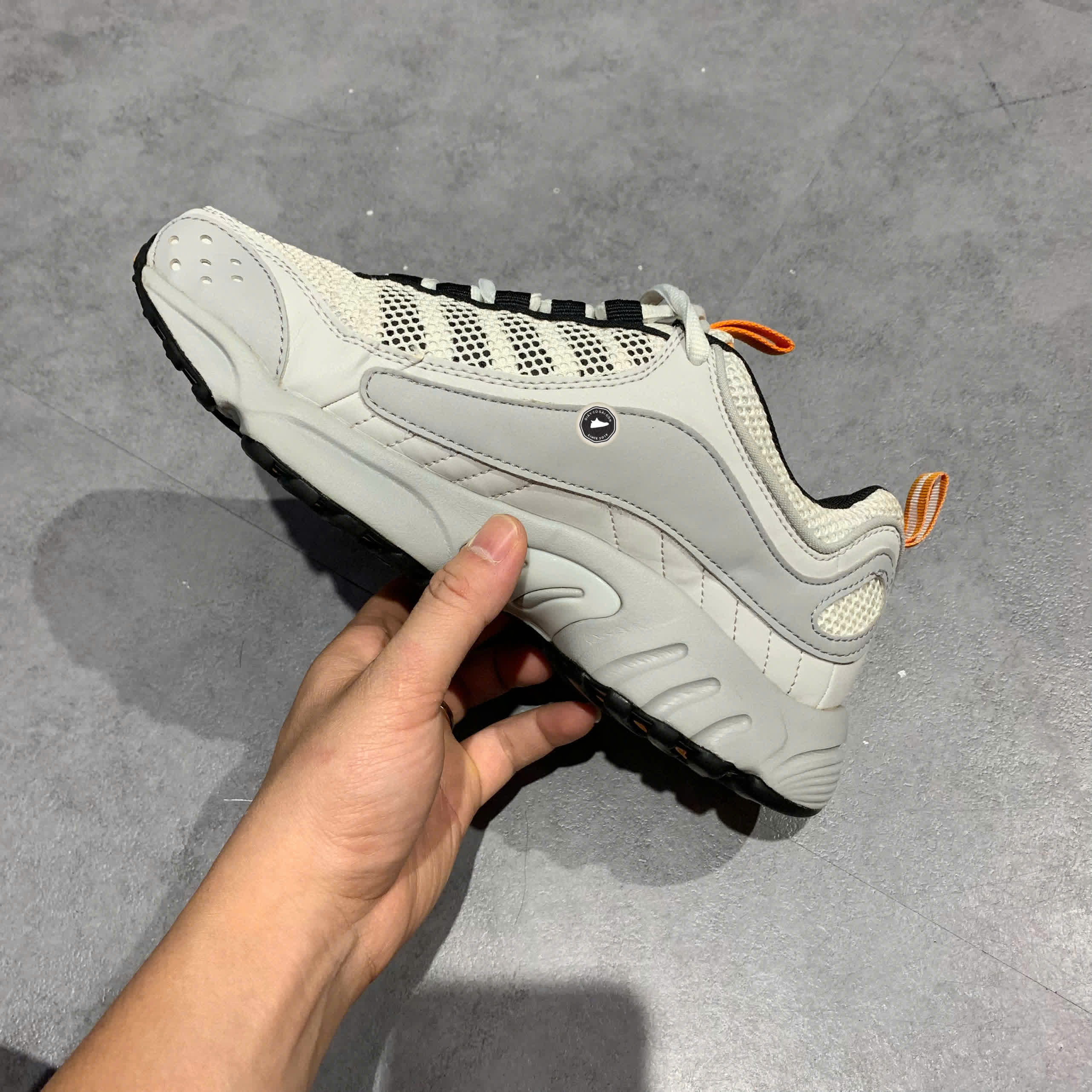 REEBOK DAYTONA DMX 2 'TRUE GREY' DV7254 – SIZE 38.5 GIÀY 2HAND CHÍNH HÃNG – PVN20126