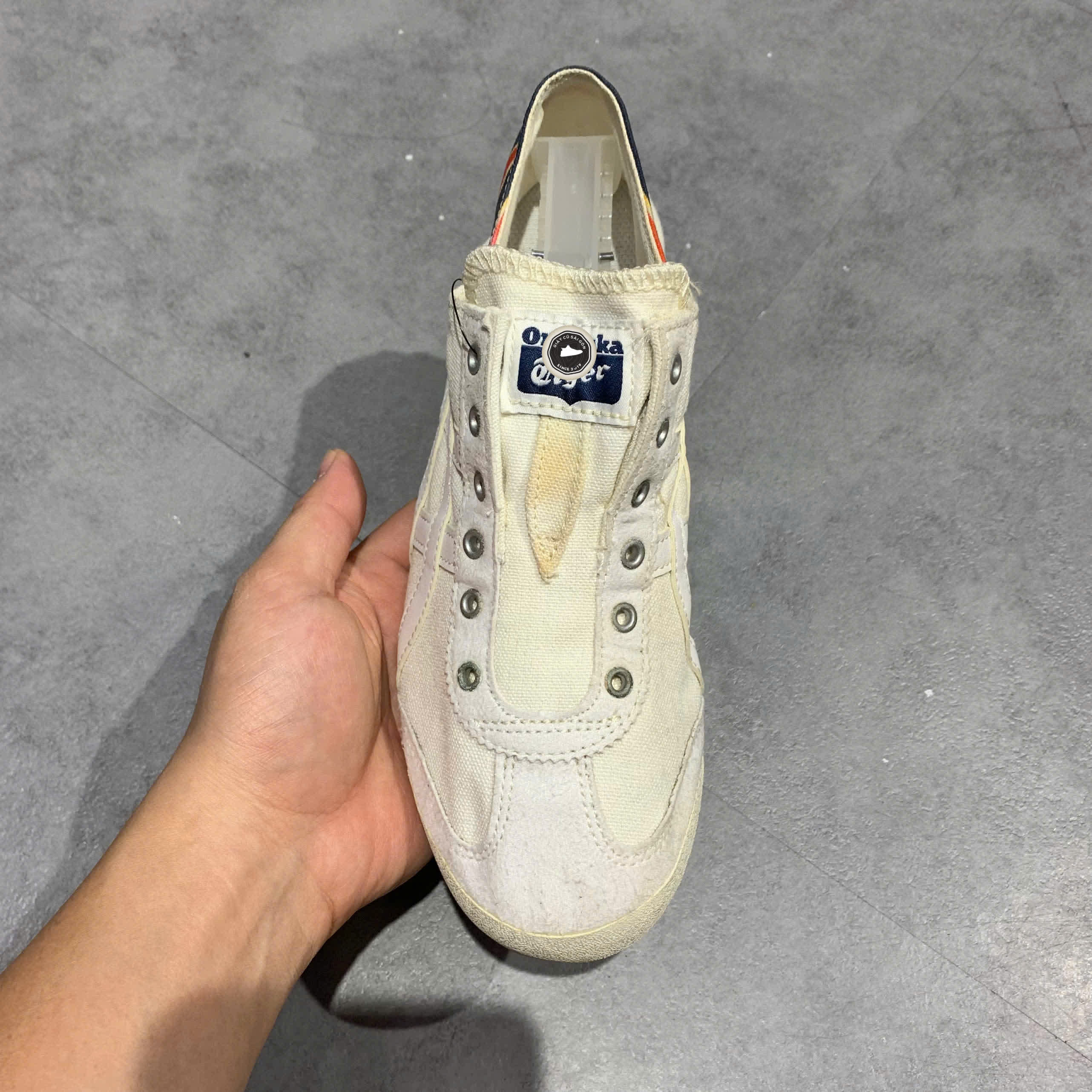 ONITSUKA TIGER MEXICO 66 PARATY 1183A437 - SIZE 38 GIÀY 2HAND CHÍNH HÃNG PVN20214