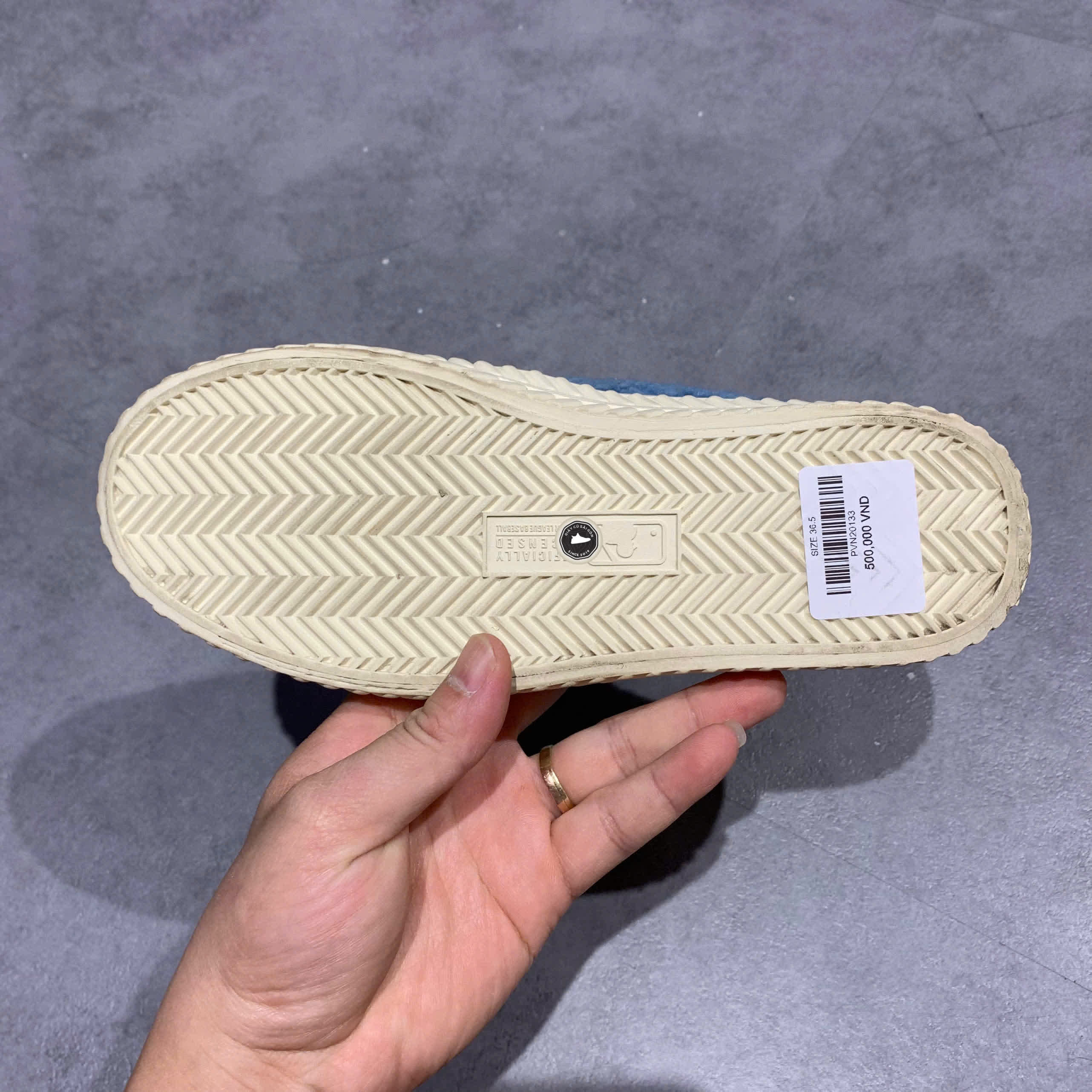 MLB JOGGER MỤC “3AMUUD216” SIZE 36.5 GIÀY 2HAND CHÍNH HÃNG PVN20133