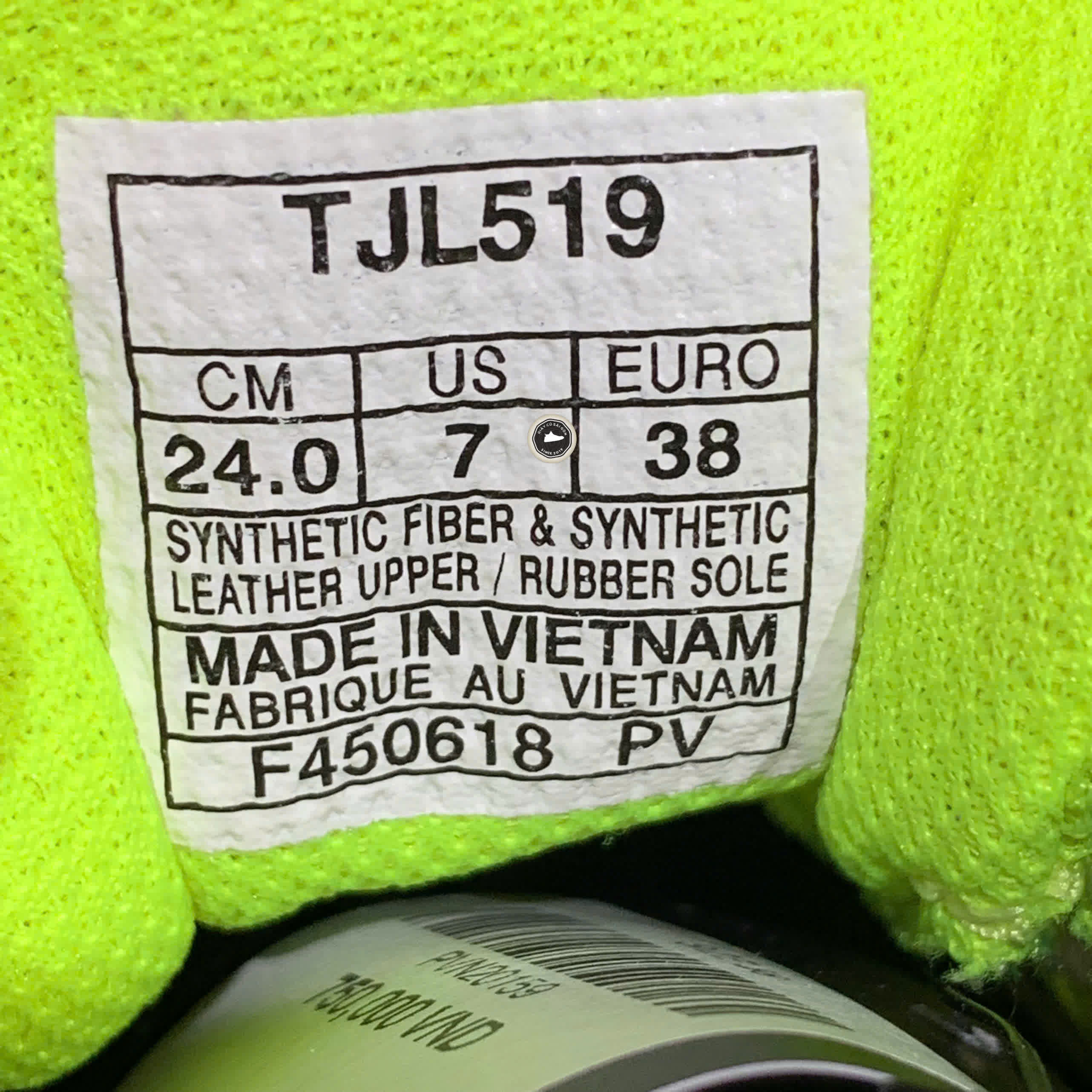 ASICS (WMNS) LYTERACER TS SNEAKERS 'BRIGHT YELLOW' TJL519 SIZE 38 – GIÀY 2HAND CHÍNH HÃNG