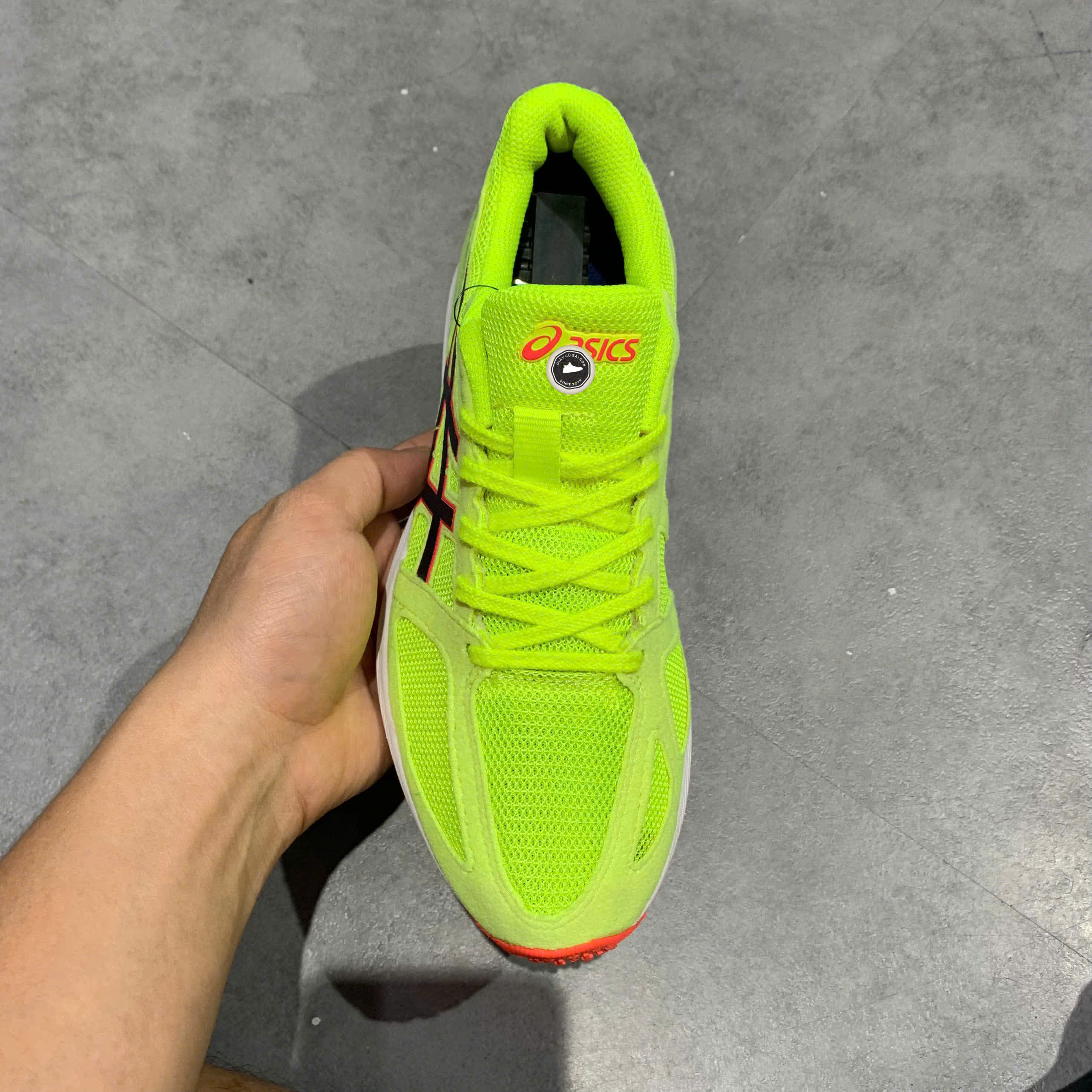 ASICS (WMNS) LYTERACER TS SNEAKERS 'BRIGHT YELLOW' TJL519 SIZE 38 – GIÀY 2HAND CHÍNH HÃNG