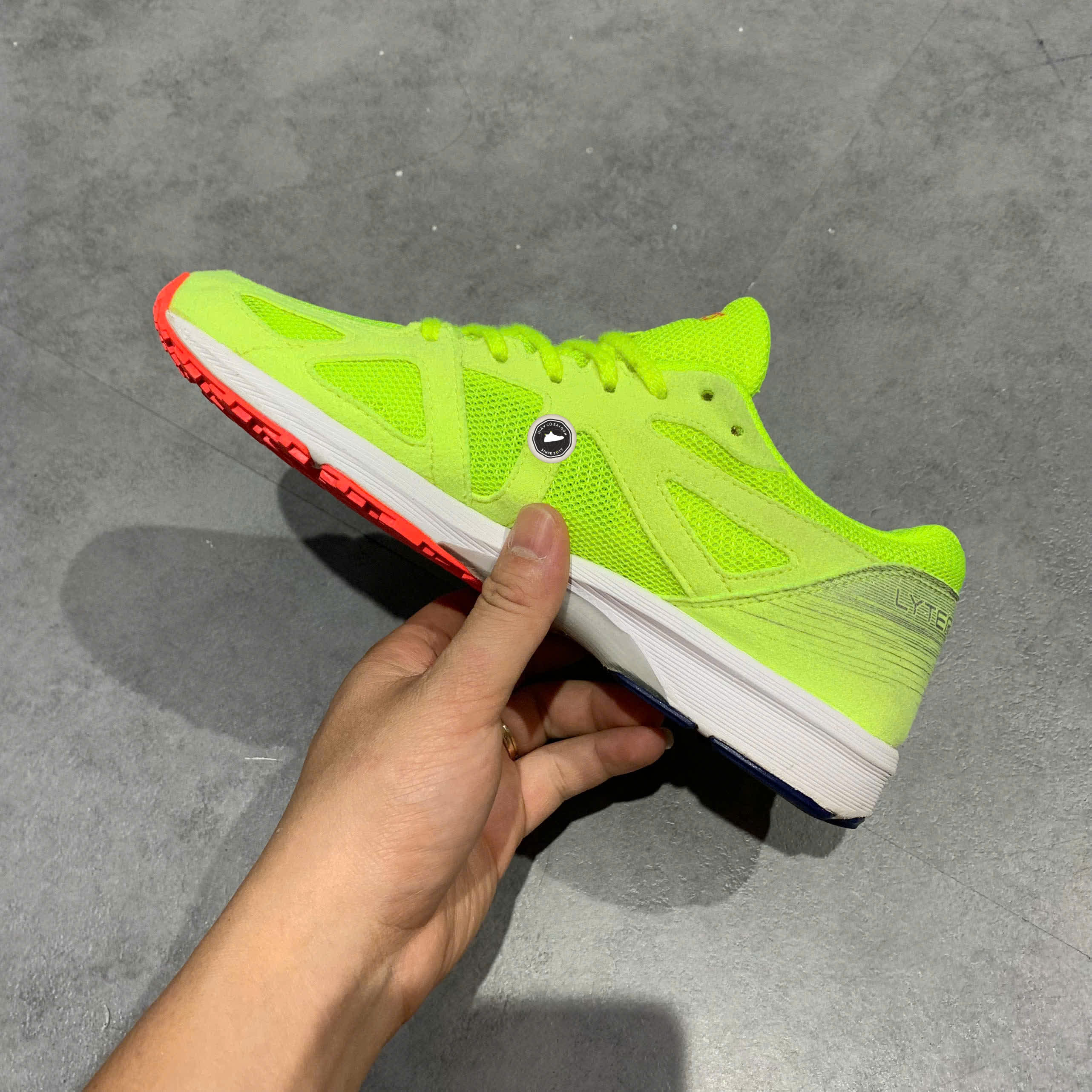 ASICS (WMNS) LYTERACER TS SNEAKERS 'BRIGHT YELLOW' TJL519 SIZE 38 – GIÀY 2HAND CHÍNH HÃNG