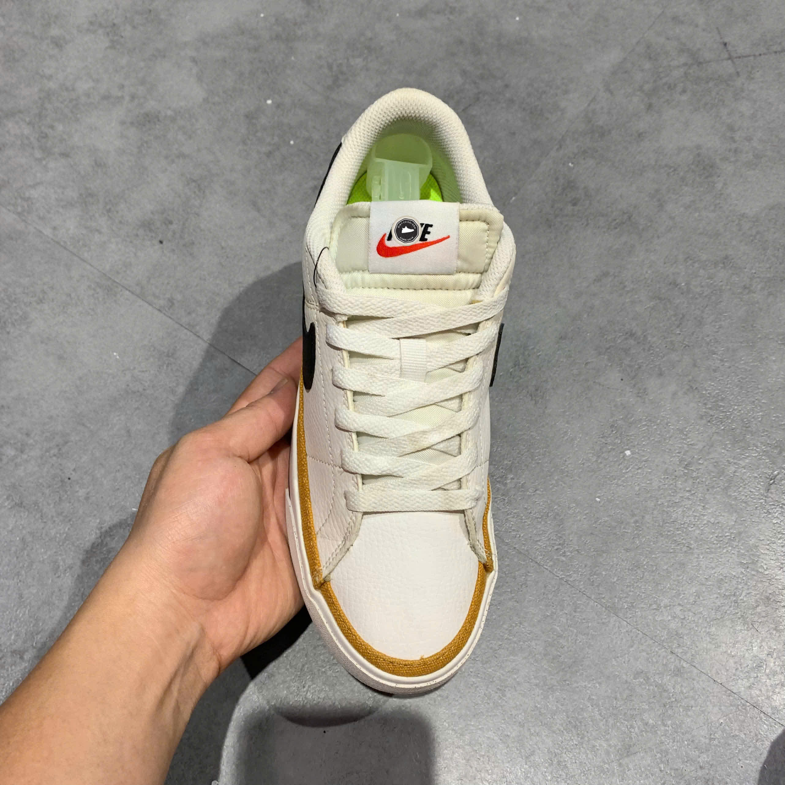 NIKE COURT LEGACY NEXT NATURE DH3161-100 SIZE 38 GIÀY 2HAND CHÍNH HÃNG PVN20141