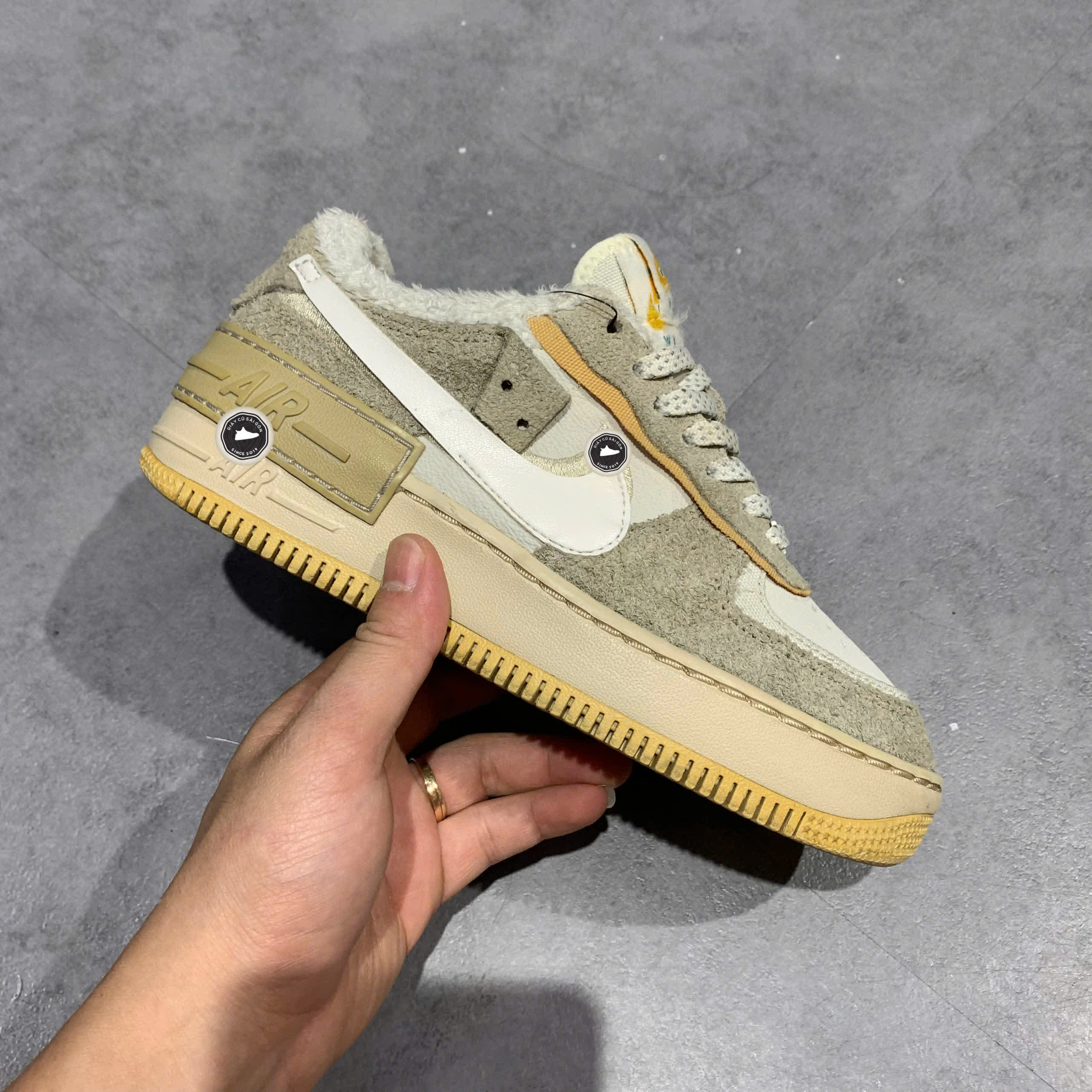 NIKE AIR FORCE 1 SHADOW WILD DC5270-016 GIÀY 2HAND CHÍNH HÃNG PVN20162