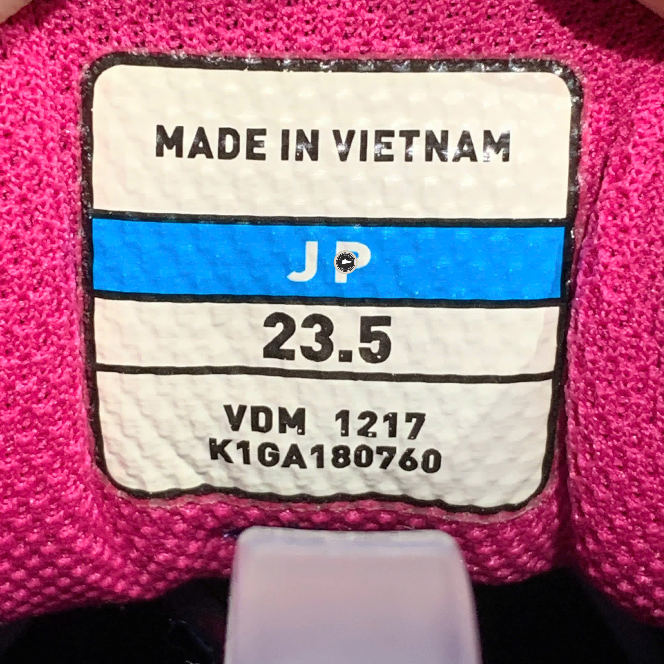 MIZUNO ROXO CPM ROSA K1GA180760 SIZE 38 GIÀY 2HAND CHÍNH HÃNG PVN20155