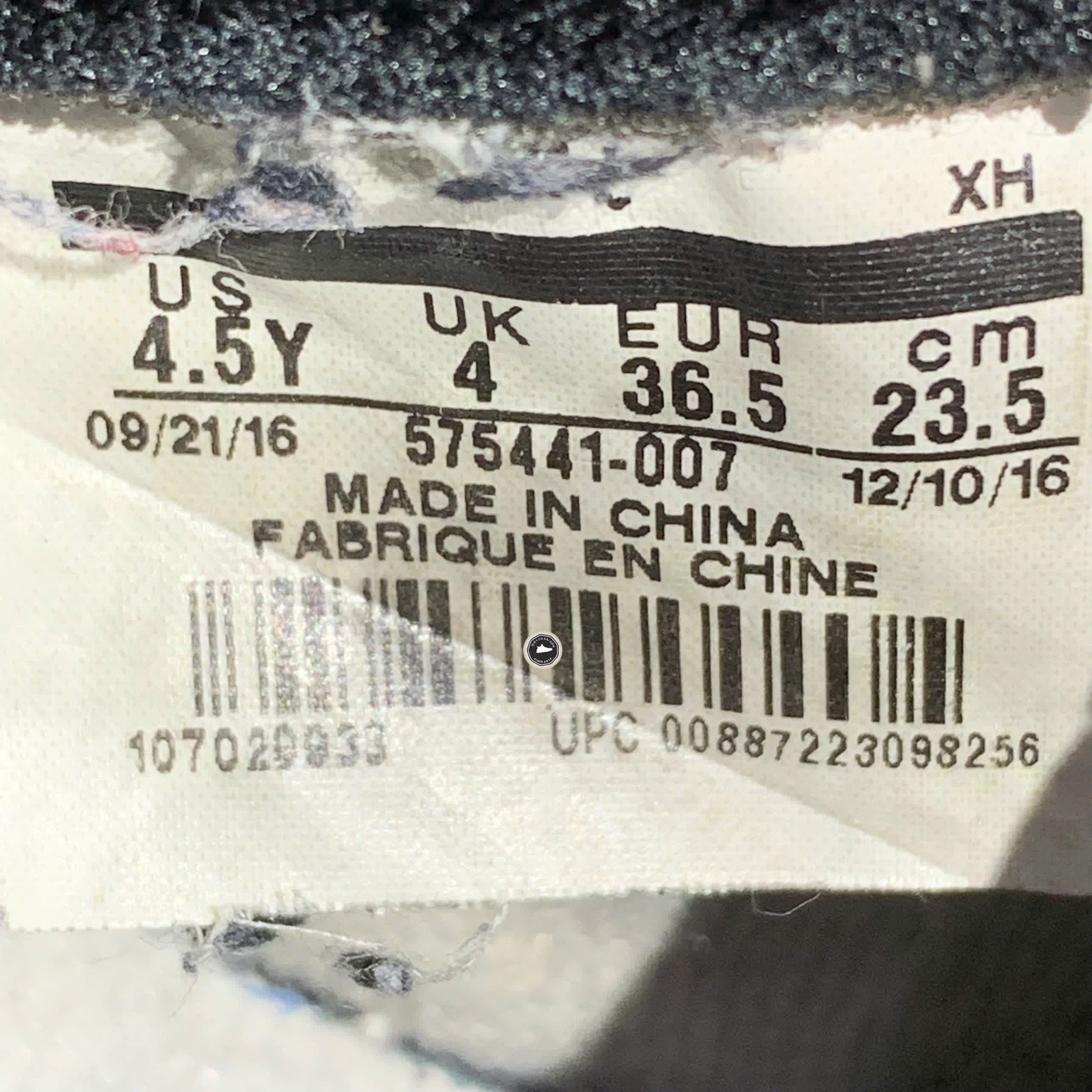 AIR JORDAN 1 RETRO HIGH OG “ROYAL” 575441-007 SIZE 36.5 GIÀY 2HAND CHÍNH HÃNG PVN20138