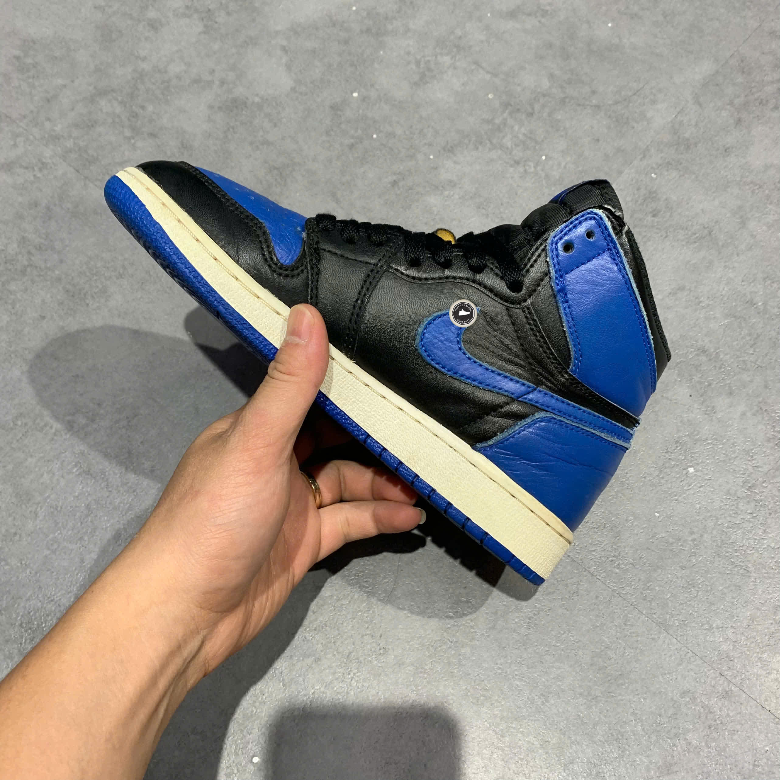 AIR JORDAN 1 RETRO HIGH OG “ROYAL” 575441-007 SIZE 36.5 GIÀY 2HAND CHÍNH HÃNG PVN20138