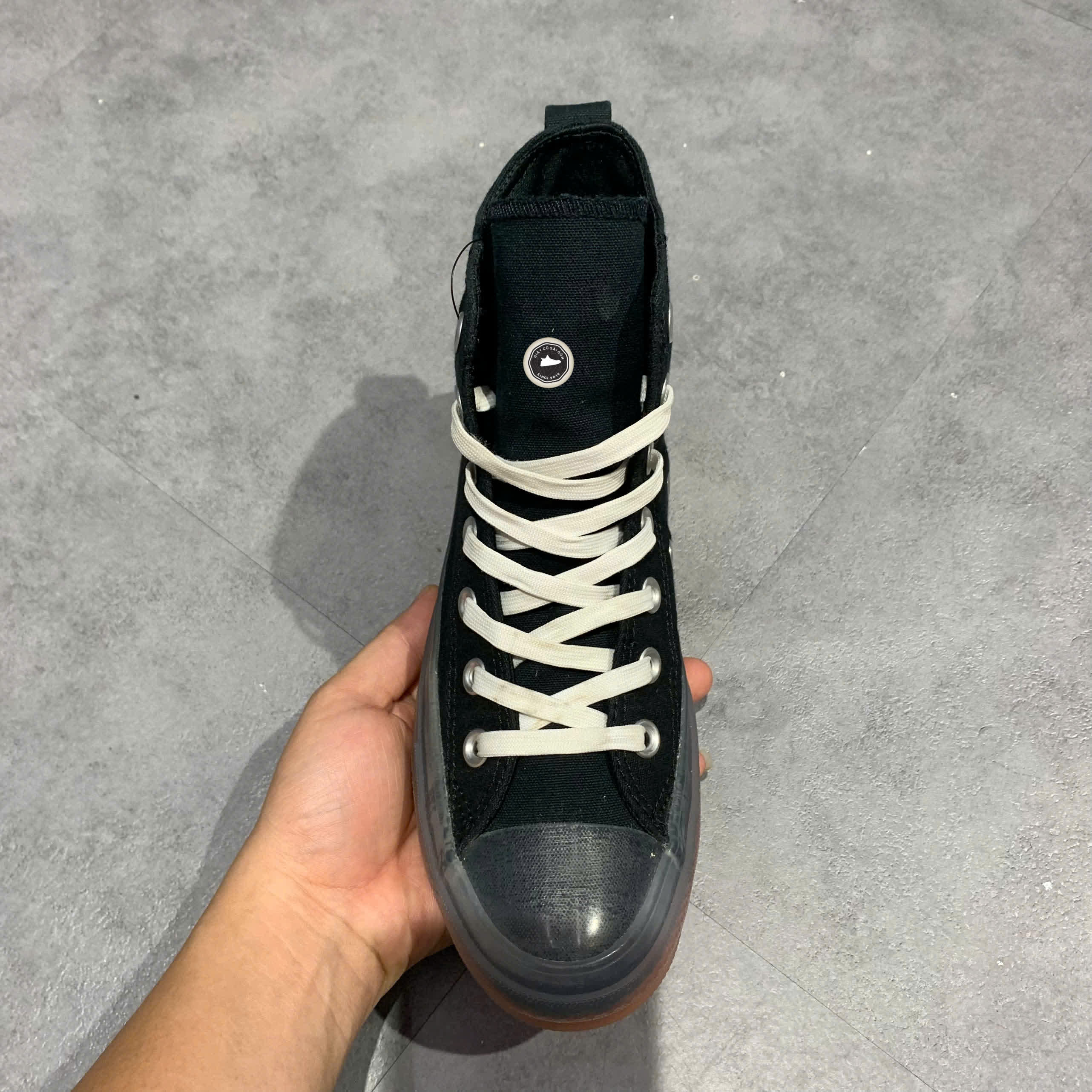 CHUCK TAYLOR ALL STAR CX - BLACK 167809C - SIZE 37.5 GIÀY 2HAND CHÍNH HÃNG - PVN20166