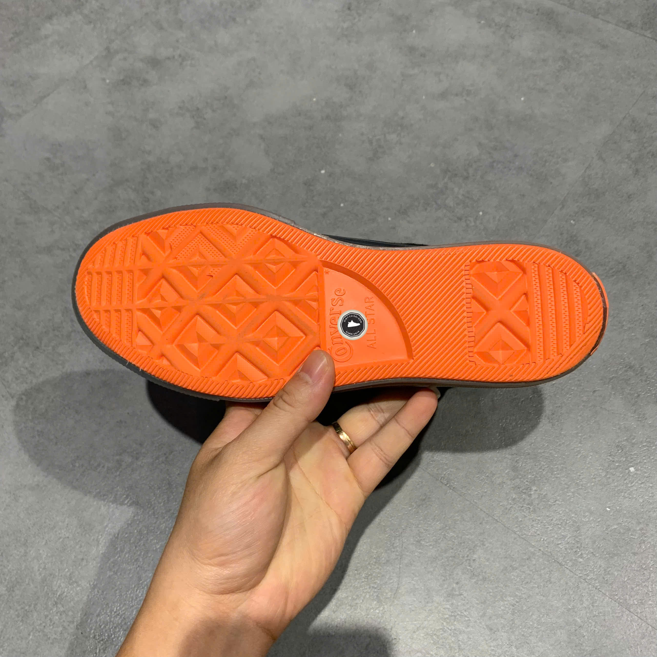 CHUCK TAYLOR ALL STAR CX - BLACK 167809C - SIZE 37.5 GIÀY 2HAND CHÍNH HÃNG - PVN20166