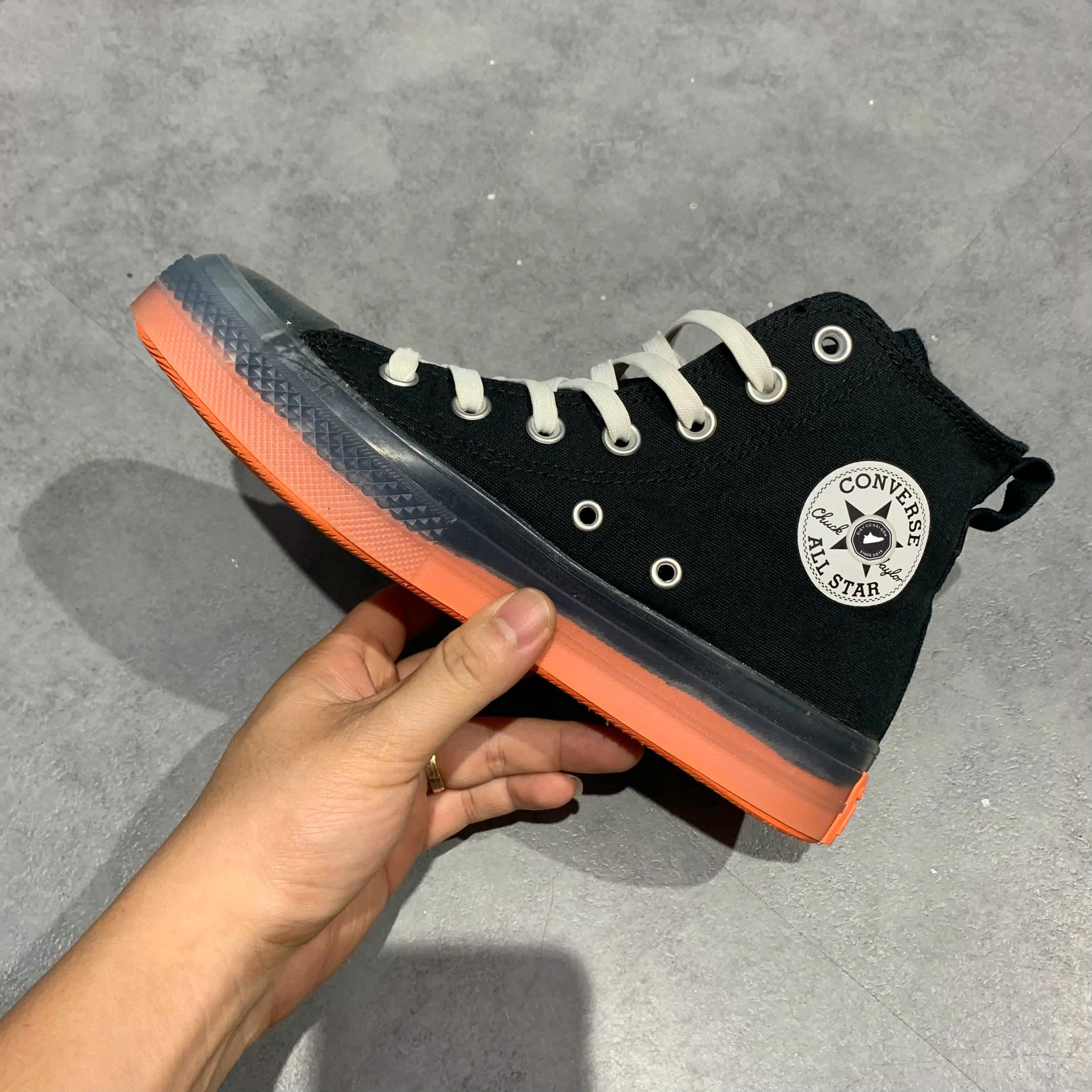 CHUCK TAYLOR ALL STAR CX - BLACK 167809C - SIZE 37.5 GIÀY 2HAND CHÍNH HÃNG - PVN20166