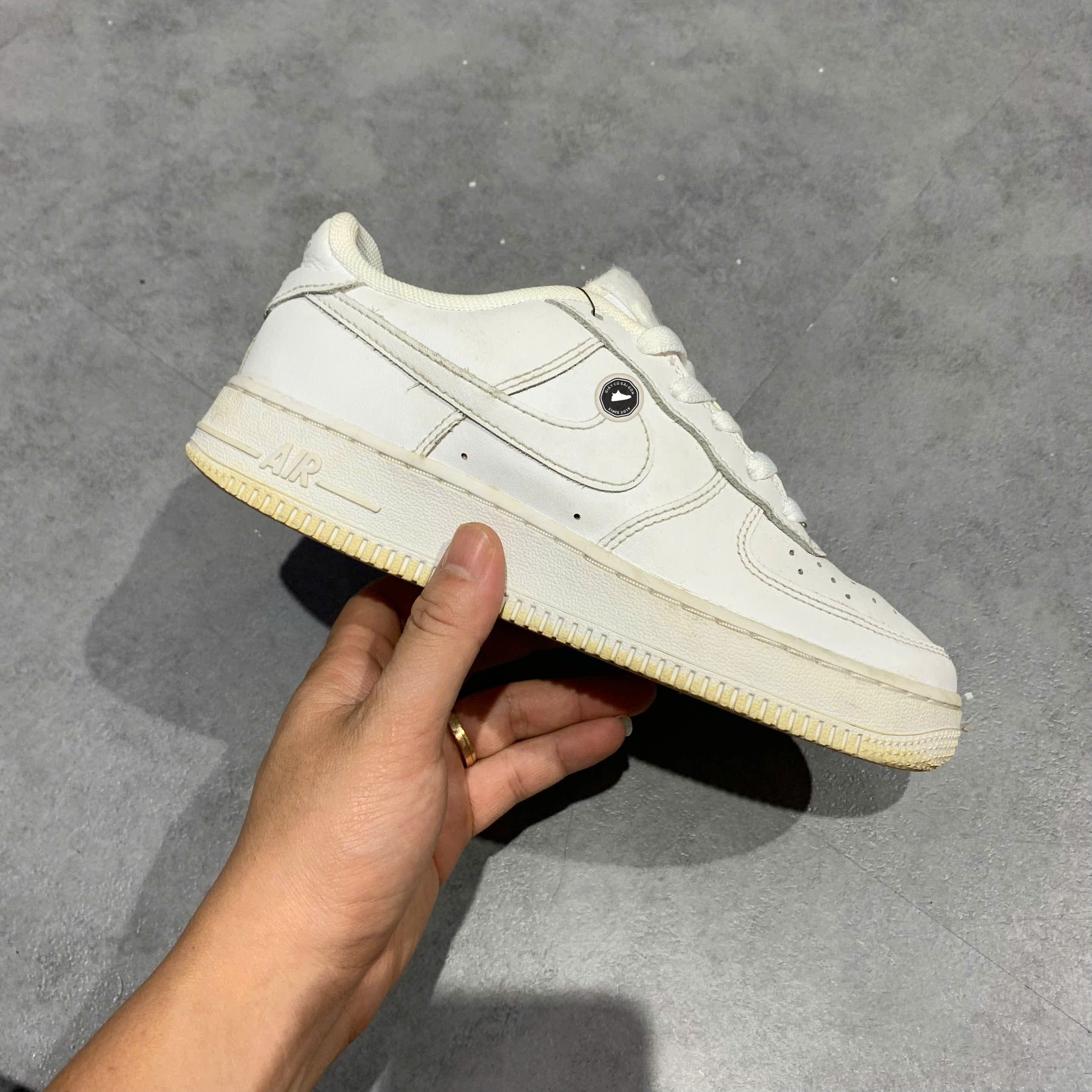 NIKE AIR FORCE 1 LOW LE TRIPLE WHITE DH2920-111 SIZE 36 GIÀY 2HAND CHÍNH HÃNG PVN20231