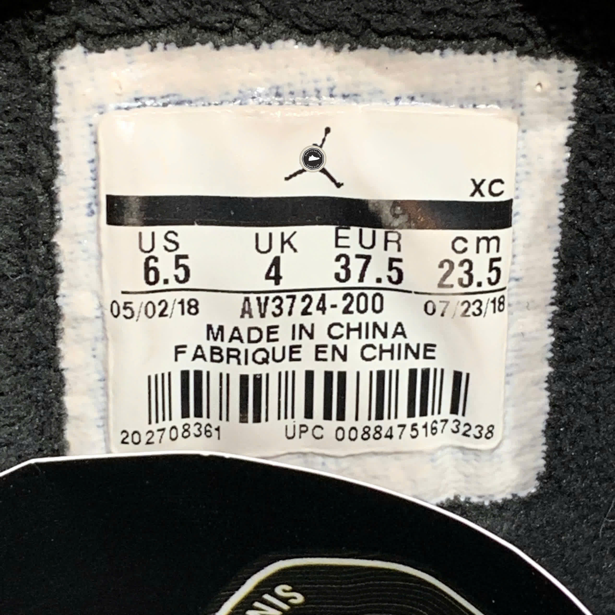 NIKE AIR JORDAN 1 RETRO HIGH ‘UTILITY PACK’ AV3724-200 SIZE 37.5 GIÀY 2HAND CHÍNH HÃNG PVN20178