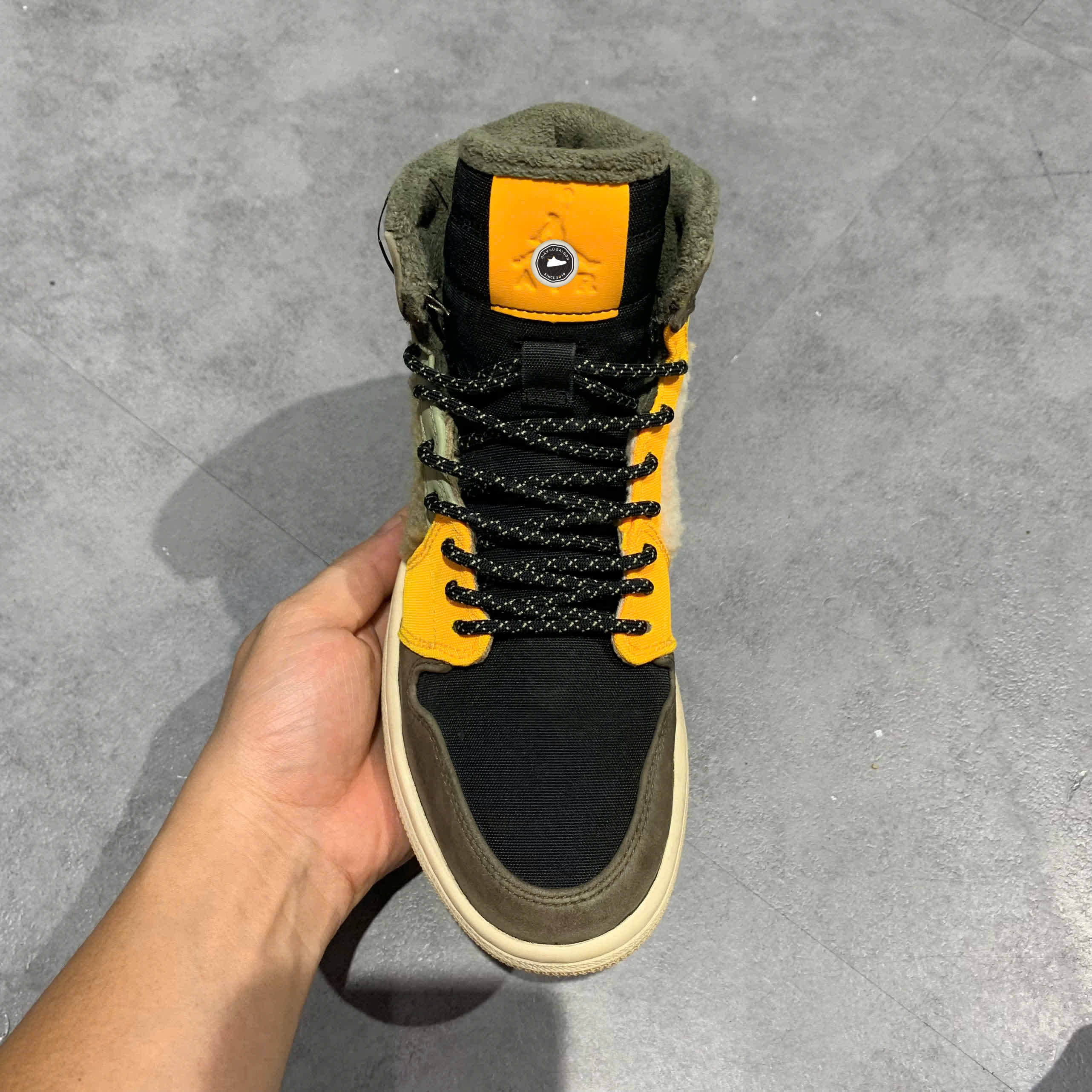 NIKE AIR JORDAN 1 RETRO HIGH ‘UTILITY PACK’ AV3724-200 SIZE 37.5 GIÀY 2HAND CHÍNH HÃNG PVN20178