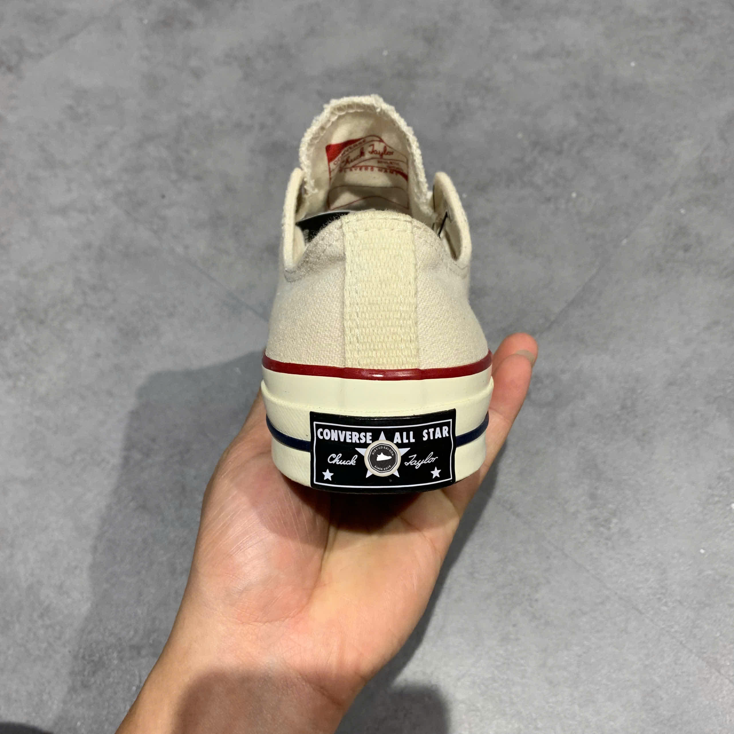 CONVERSE CHUCK 70 162062C SIZE 37.5 GIÀY 2HAND CHÍNH HÃNG PVN20220