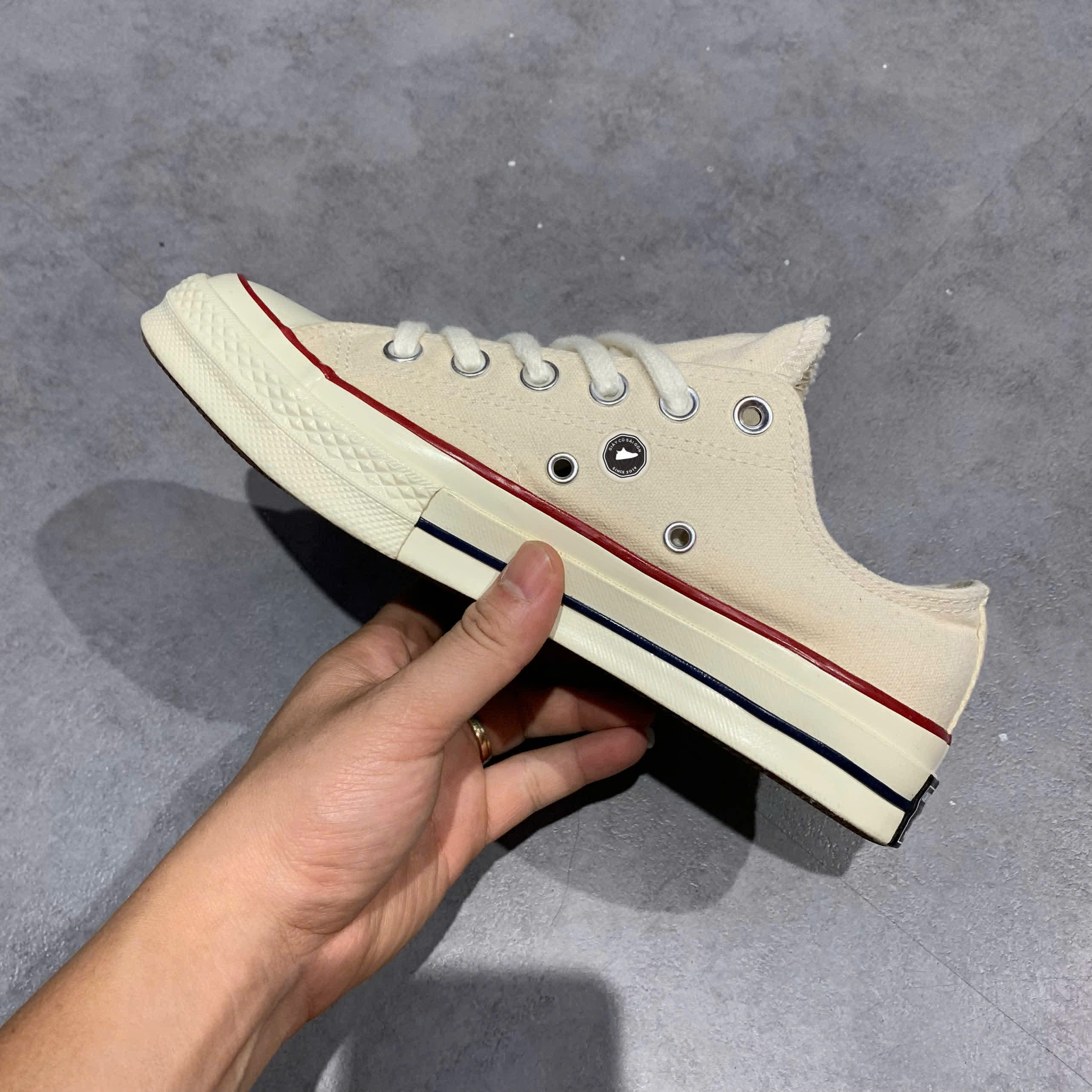 CONVERSE CHUCK 70 162062C SIZE 37.5 GIÀY 2HAND CHÍNH HÃNG PVN20220