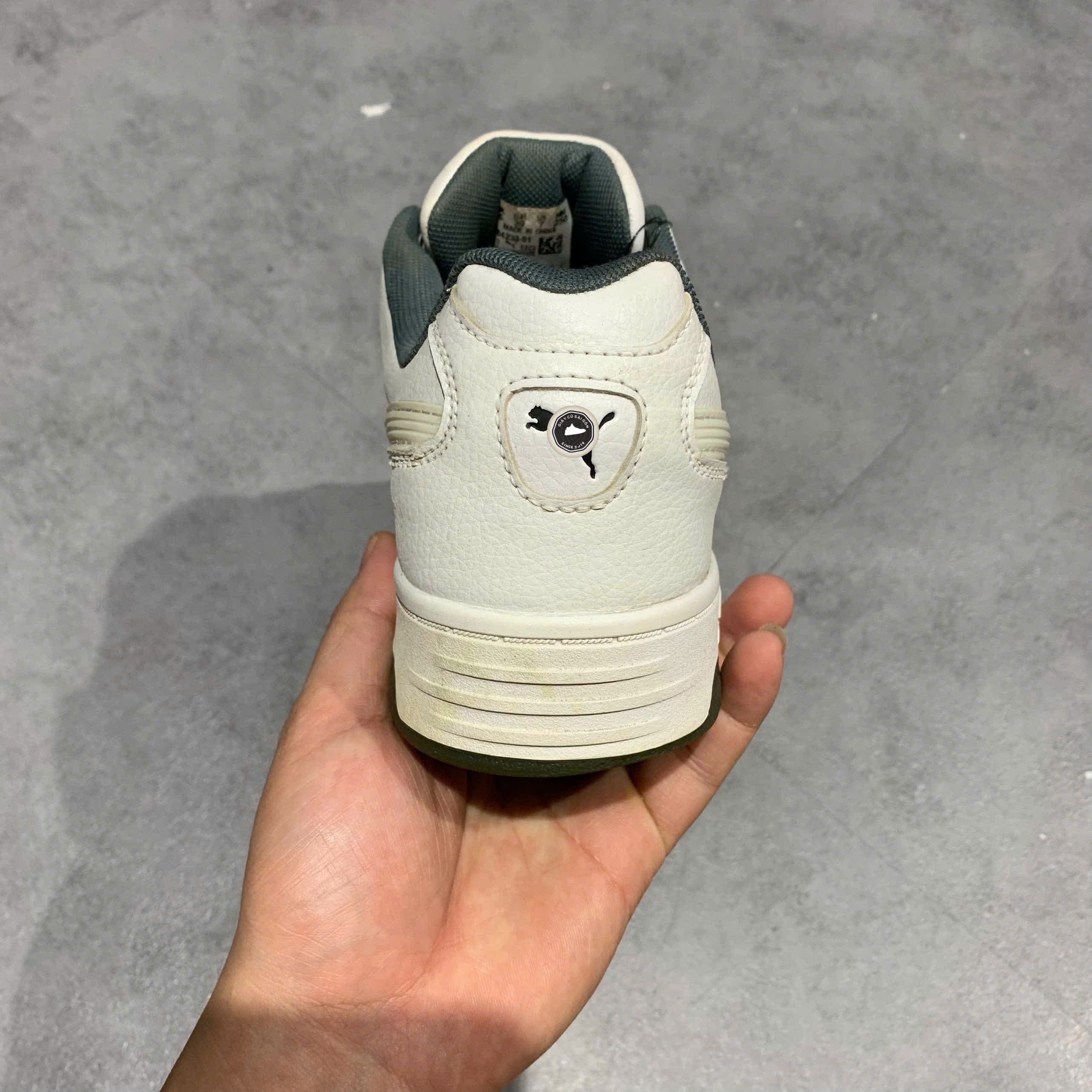 PUMA SLIPSTREAM LO REPRISE 38423301 SIZE 39 GIÀY 2HAND CHÍNH HÃNG PVN20197