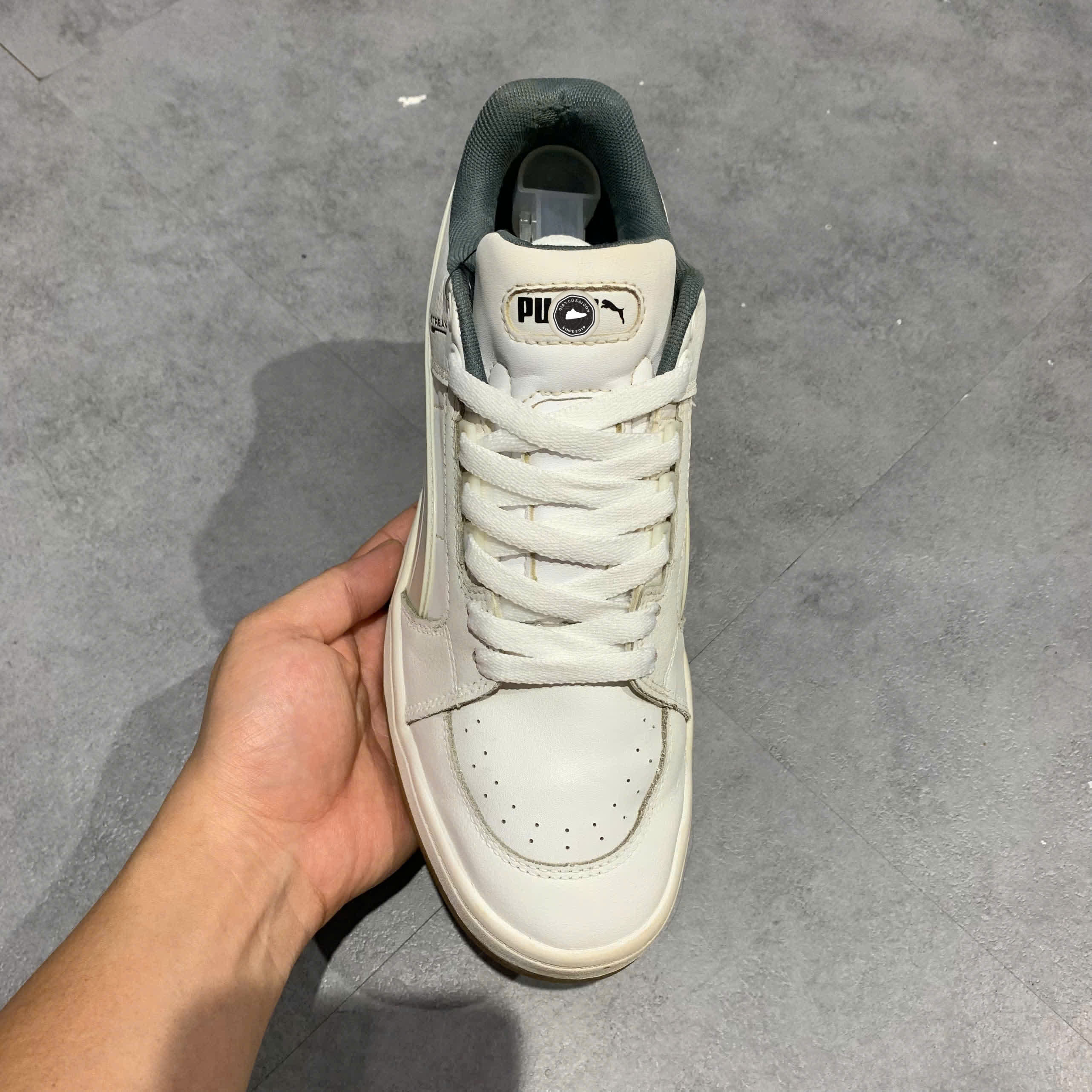 PUMA SLIPSTREAM LO REPRISE 38423301 SIZE 39 GIÀY 2HAND CHÍNH HÃNG PVN20197