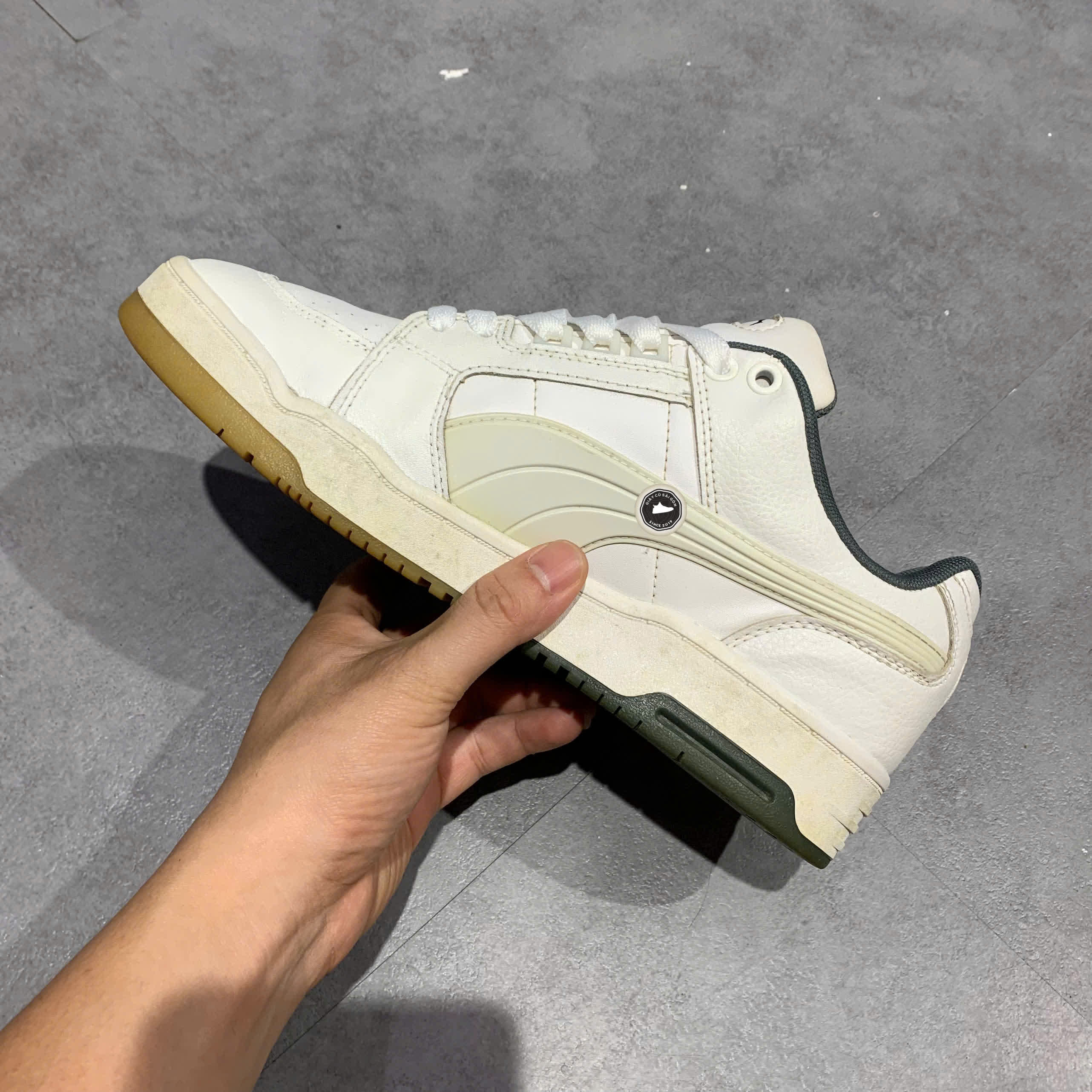 PUMA SLIPSTREAM LO REPRISE 38423301 SIZE 39 GIÀY 2HAND CHÍNH HÃNG PVN20197