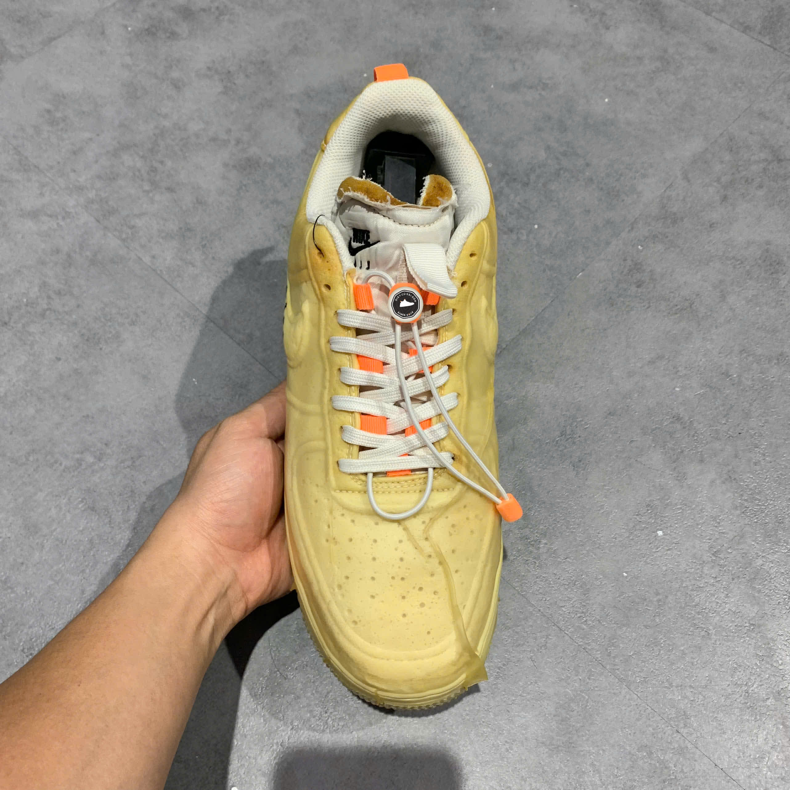 NIKE AIR FORCE 1 EXPERIMENTAL “SAIL / ATOMIC ORANGE” CV1754-100 SIZE 42 GIÀY 2HAND CHÍNH HÃNG PVN20066