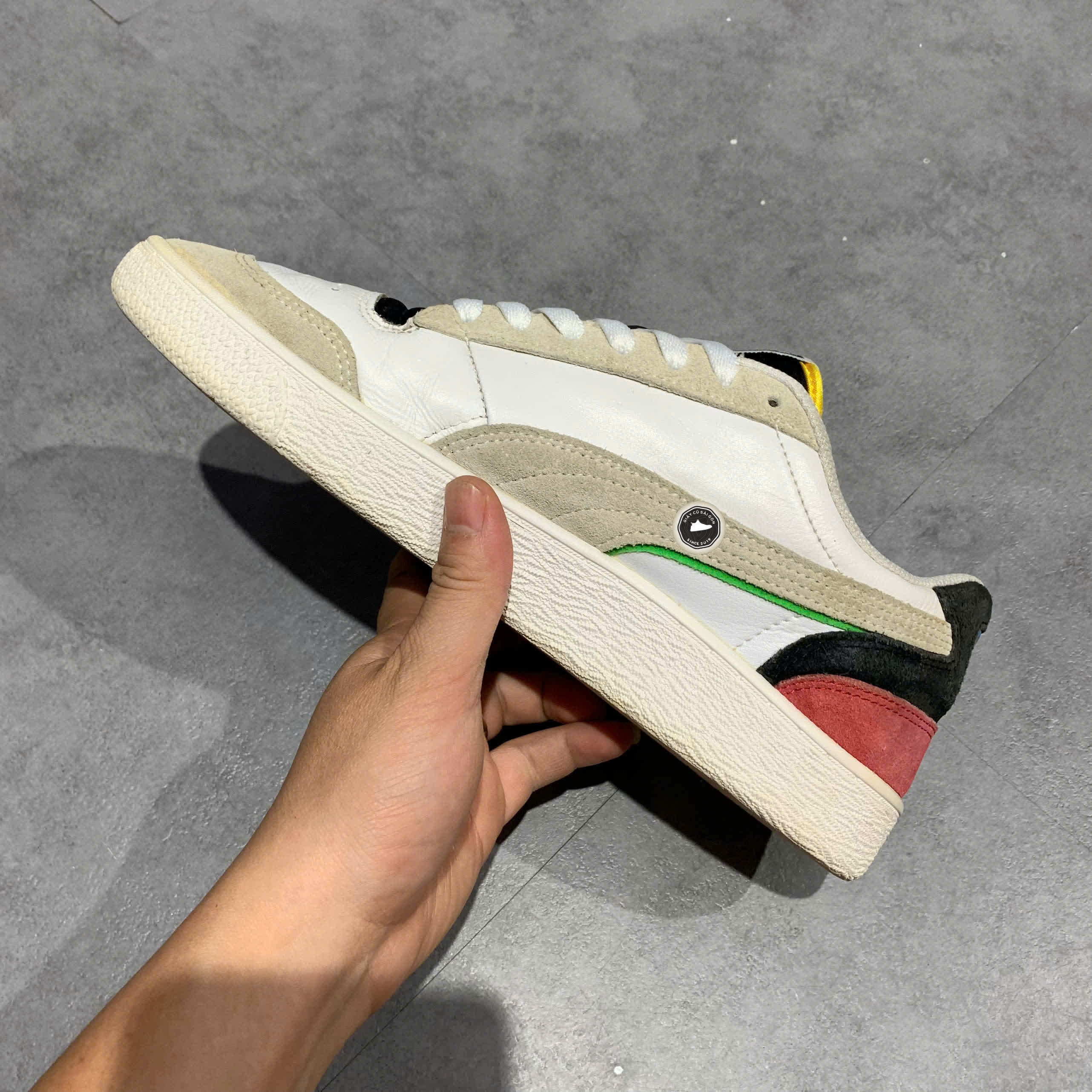 PUMA RALPH SAMPSON LOW ‘UNITY’ 374749-01 SIZE 42 GIÀY 2HAND CHÍNH HÃNG PVN20070