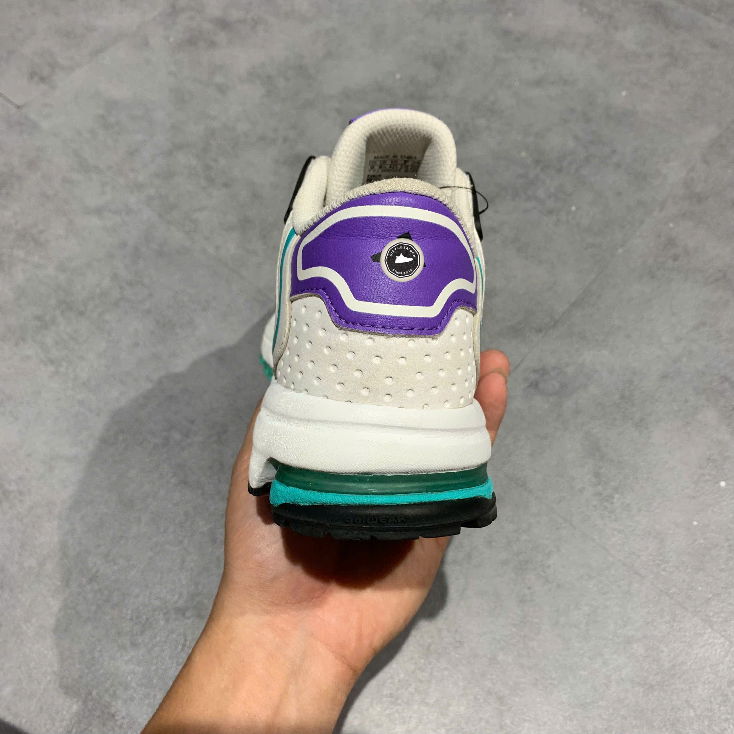 ADIDAS MARATHON 2K ‘WHITE BLACK’ GY6596 SIZE 42 2/3 GIÀY 2HAND CHÍNH HÃNG PVN20003