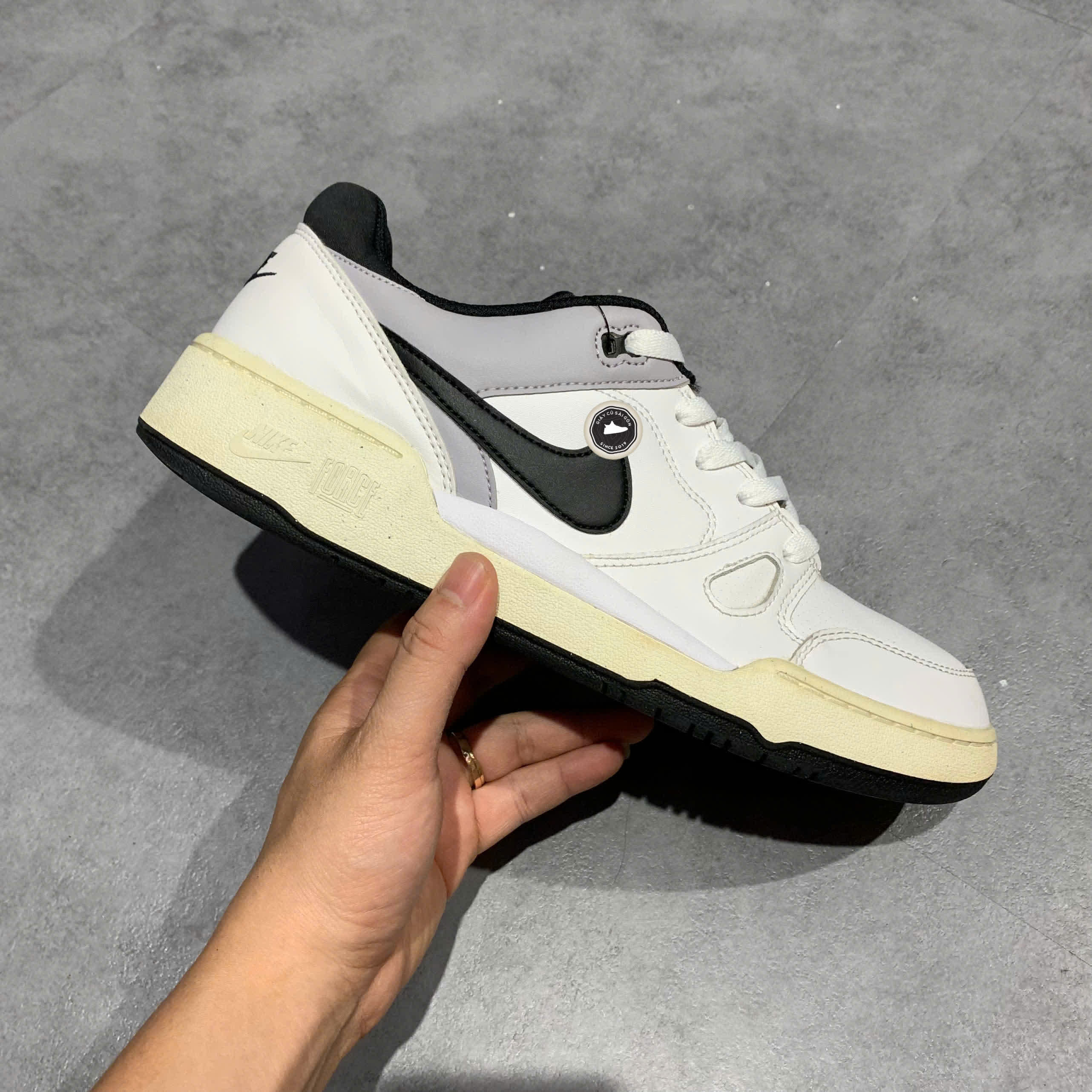 NIKE FULL FORCE LOW FB1362-101 SIZE 45 GIÀY 2HAND CHÍNH HÃNG PVN20073