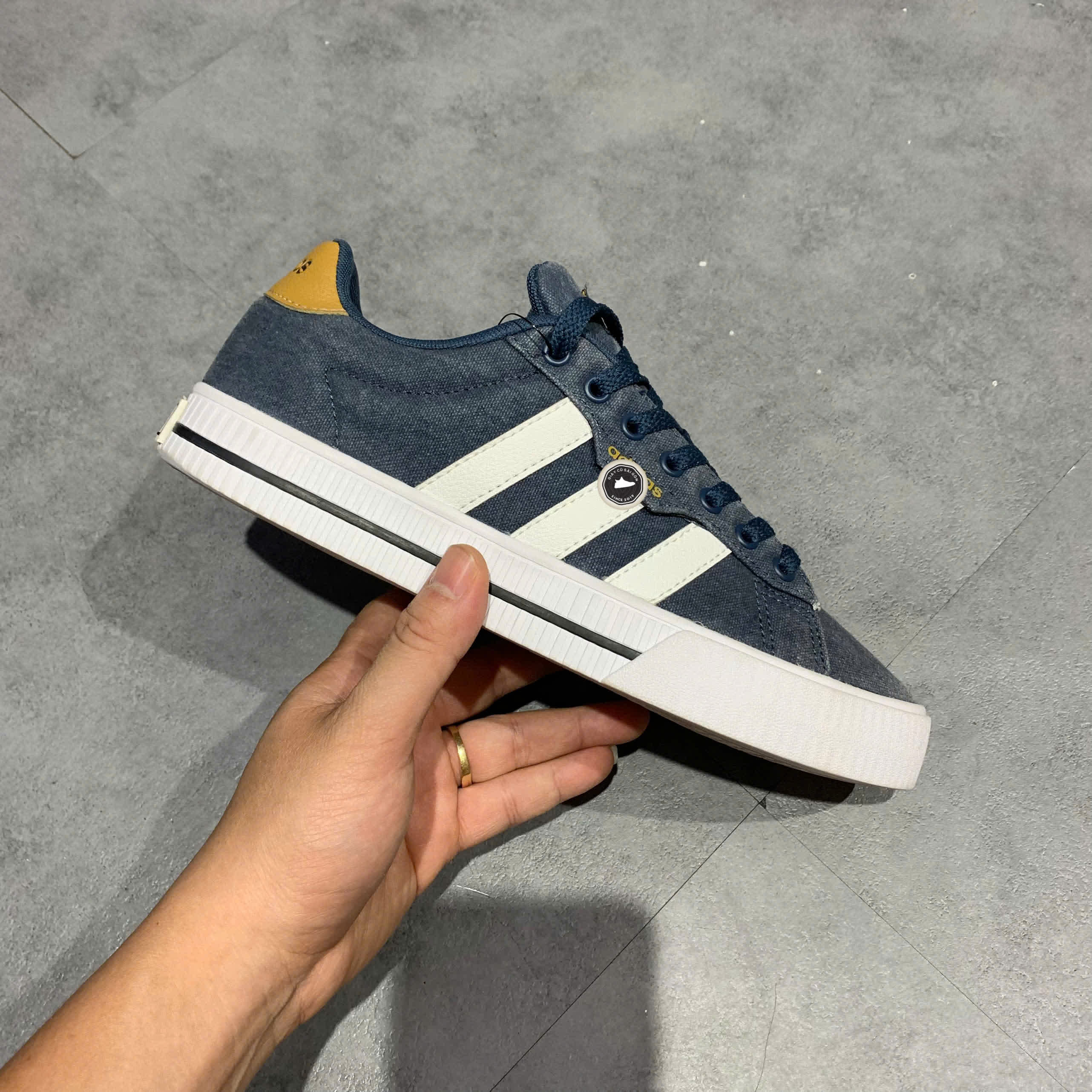 ADIDAS DAILY 3.0 GY8115 SIZE 40 GIÀY 2HAND CHÍNH HÃNG PVN19458