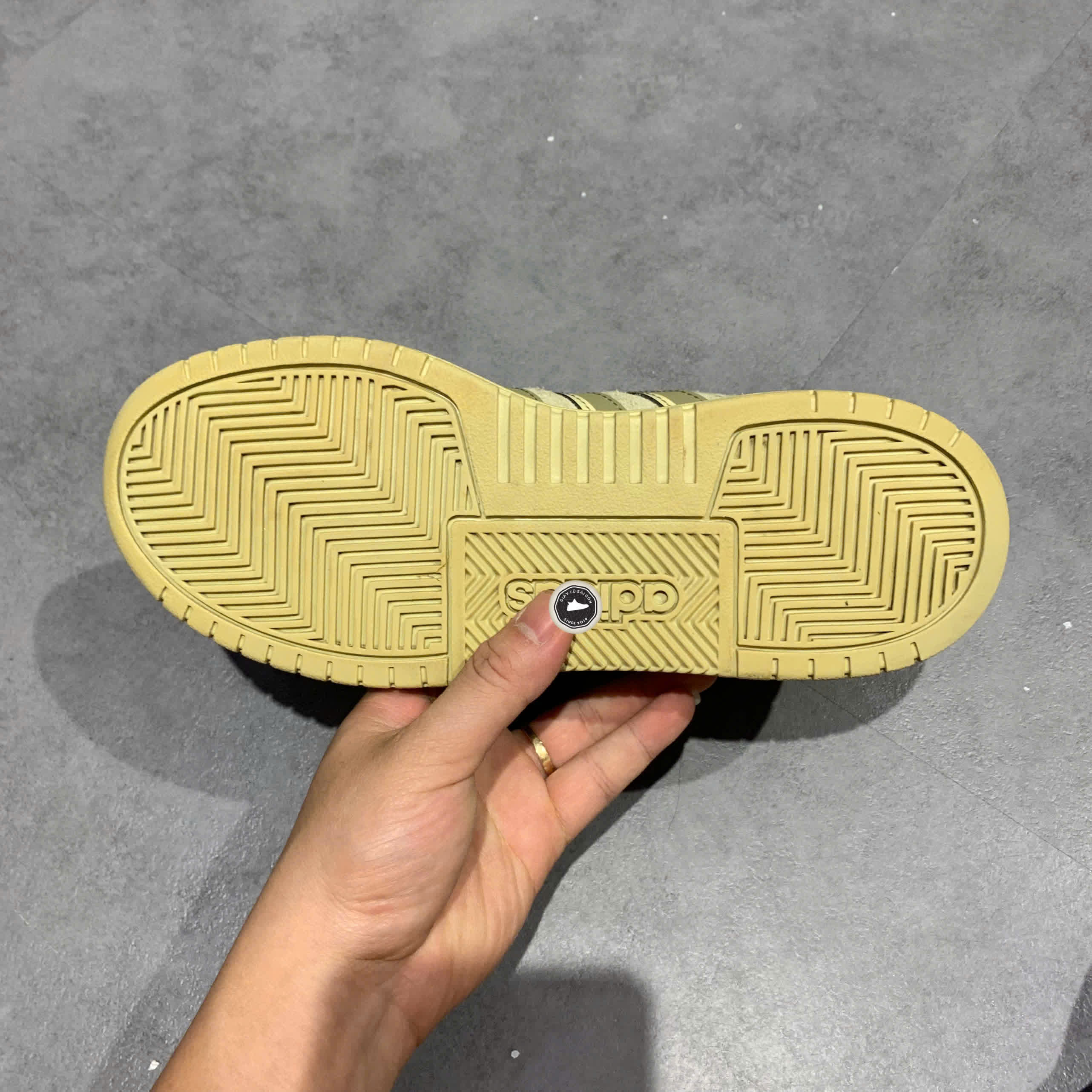 ADIDAS NEO SHOES SKATE 'YELLOW' GW9675 SIZE 40 GIÀY 2HAND CHÍNH HÃNG PVN20074