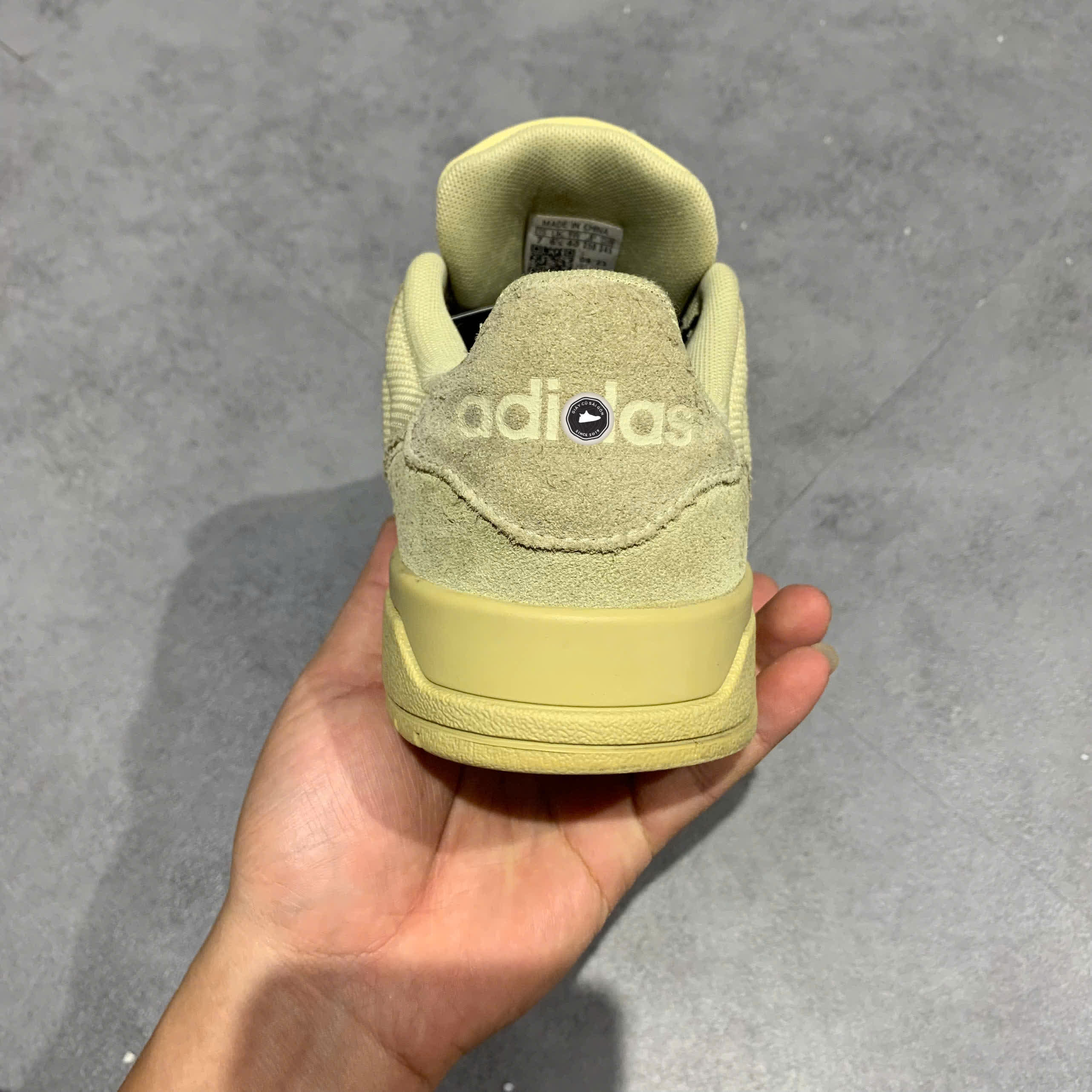 ADIDAS NEO SHOES SKATE 'YELLOW' GW9675 SIZE 40 GIÀY 2HAND CHÍNH HÃNG PVN20074