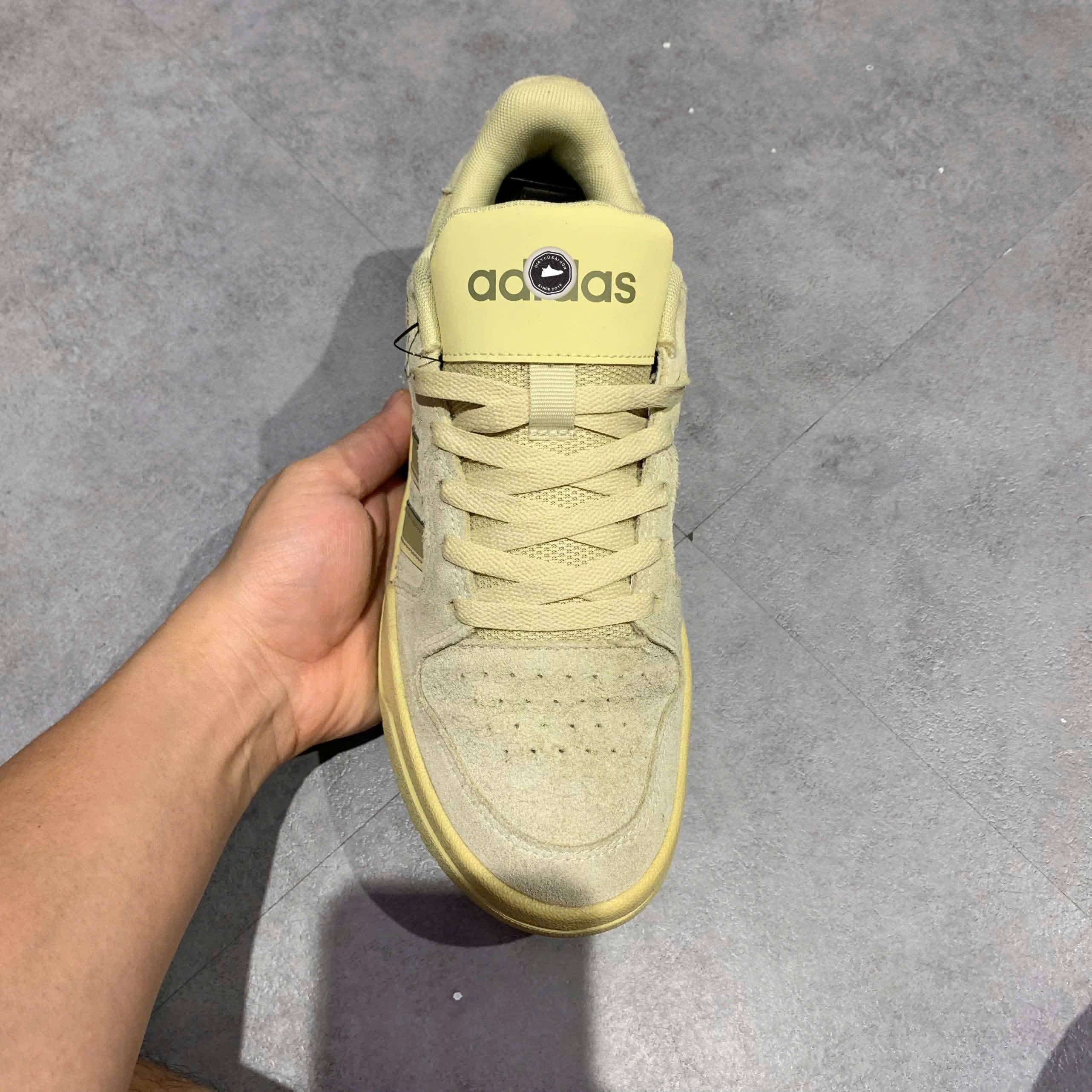 ADIDAS NEO SHOES SKATE 'YELLOW' GW9675 SIZE 40 GIÀY 2HAND CHÍNH HÃNG PVN20074