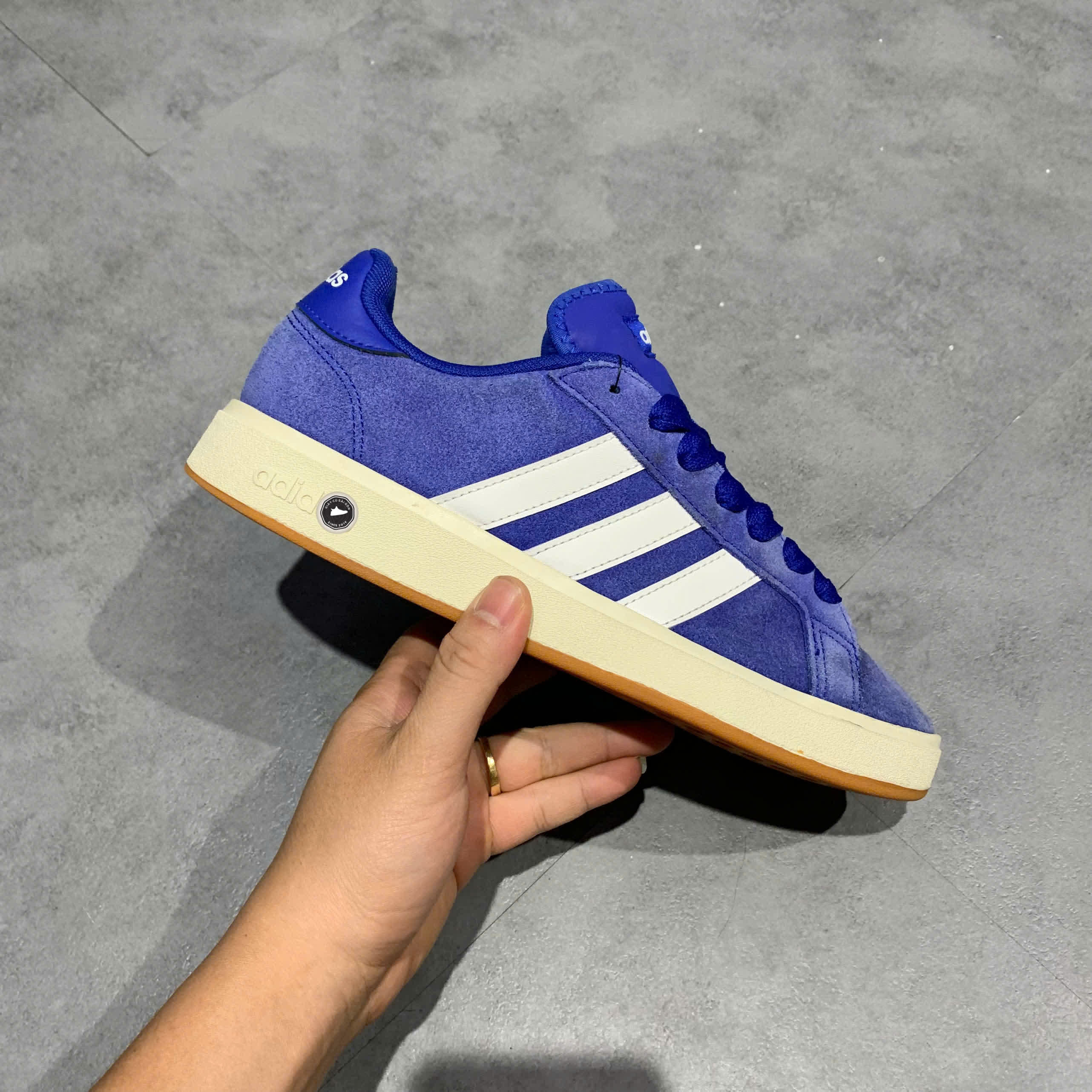 ADIDAS VL COURT BOLD IH1039 SIZE 40 GIÀY 2HAND CHÍNH HÃNG PVN20018