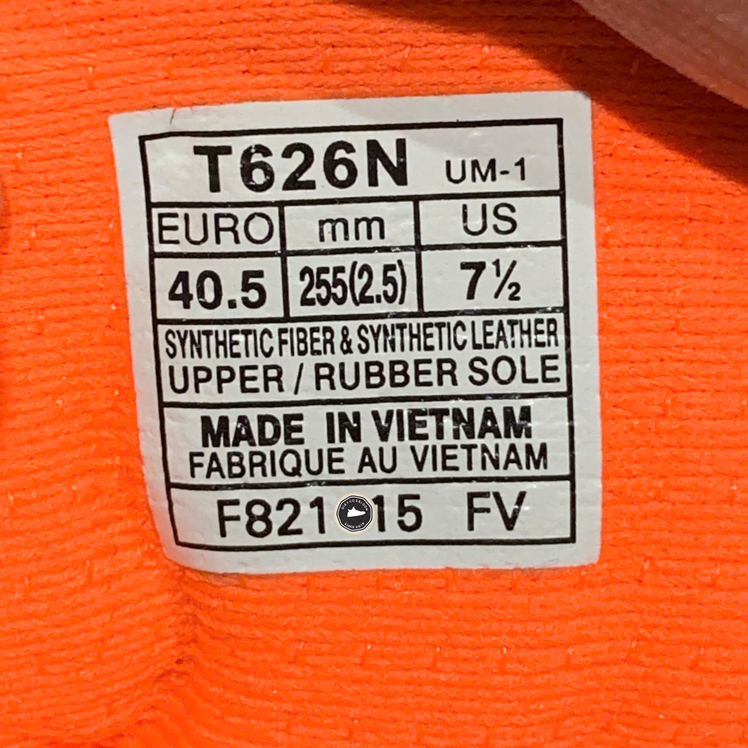 ASICS GEL-NOOSA TRI 11 “MULTICOLOR / HOT ORANGE” T626N SIZE 40.5 GIÀY 2HAND CHÍNH HÃNG PVN20087