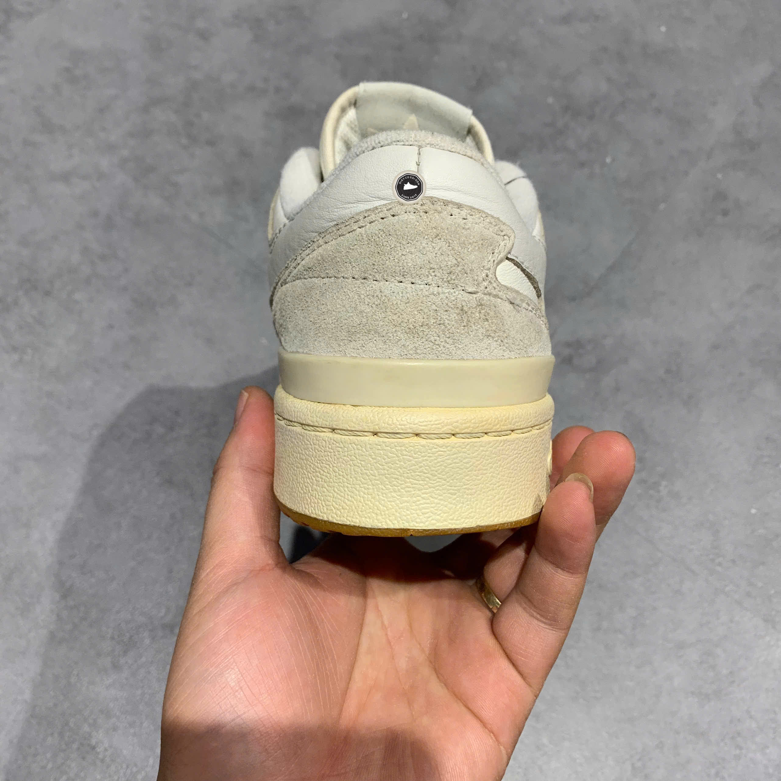 ADIDAS FORUM 84 LOW ADV “CHALK CLOUD WHITE GUM” FY7998 SIZE 40