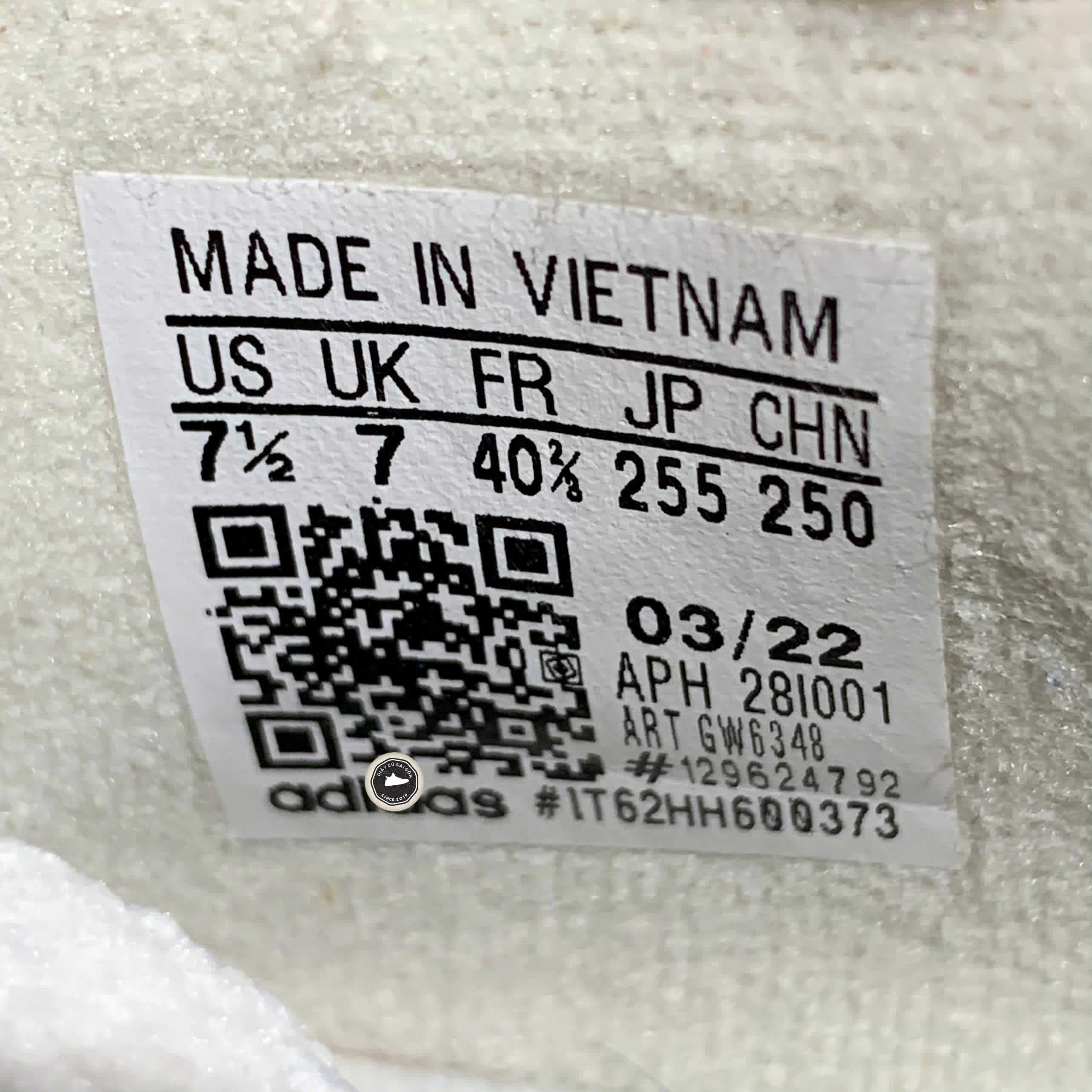 ADIDAS FORUM EXHIBIT LOW “WHITE / SKY TINT / CREAM WHITE” GW6348 SIZE 40 2/3 GIÀY 2HAND CHÍNH HÃNG PVN20093