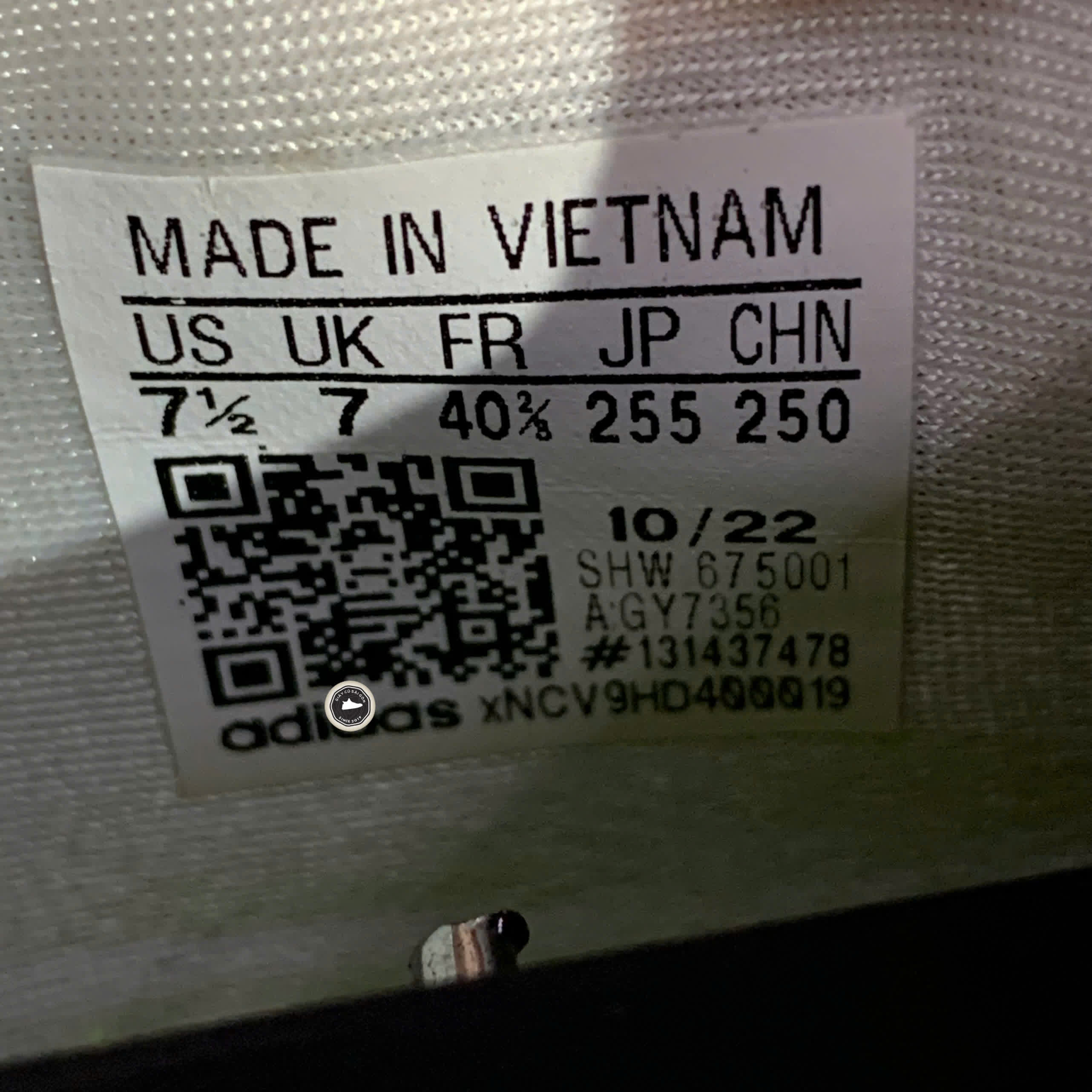 ADIDAS NMD R1 V3 “GREY / WHITE” GY7356 SIZE 40 2/3 GIÀY 2HAND CHÍNH HÃNG PVN20061