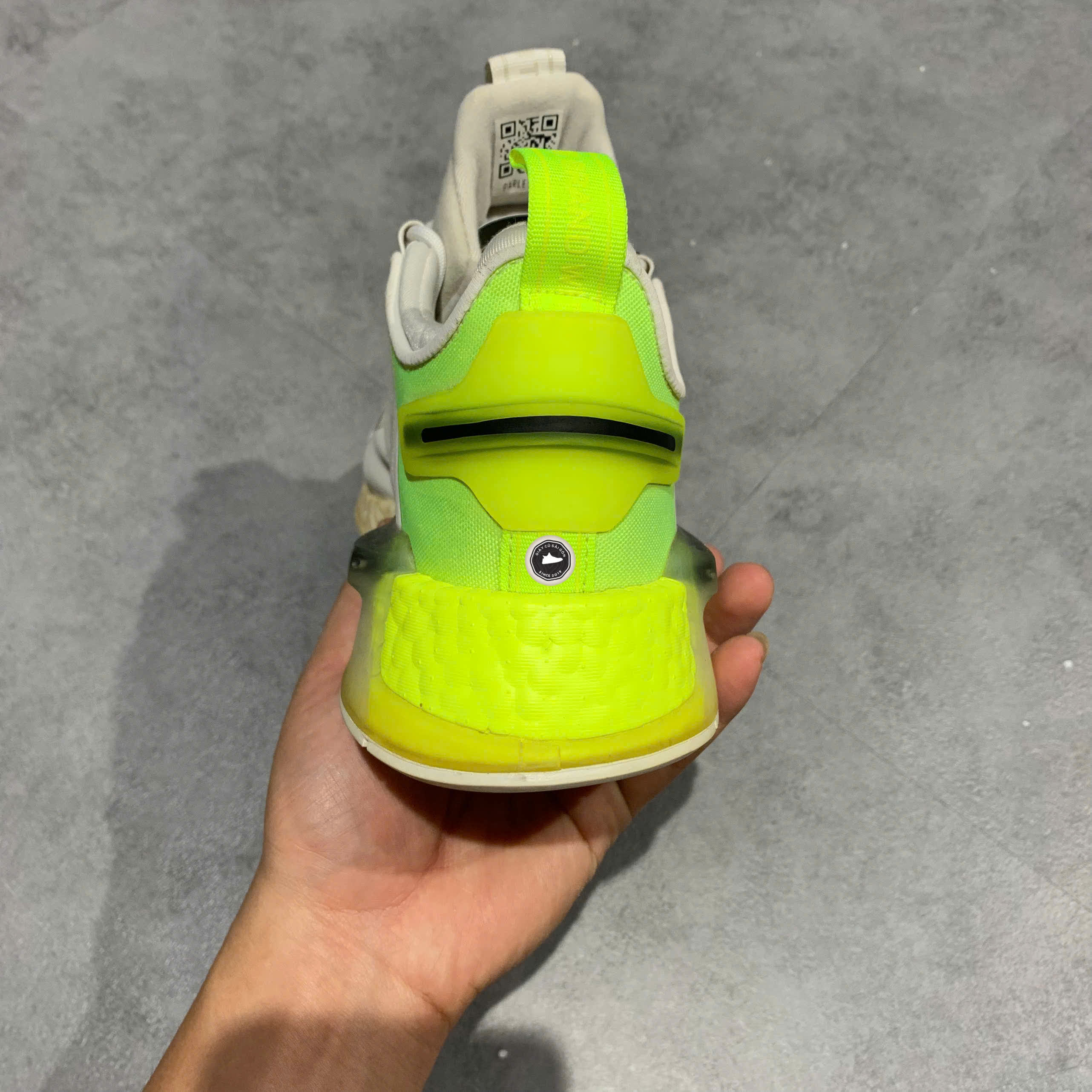 ADIDAS NMD R1 V3 “GREY / WHITE” GY7356 SIZE 40 2/3 GIÀY 2HAND CHÍNH HÃNG PVN20061