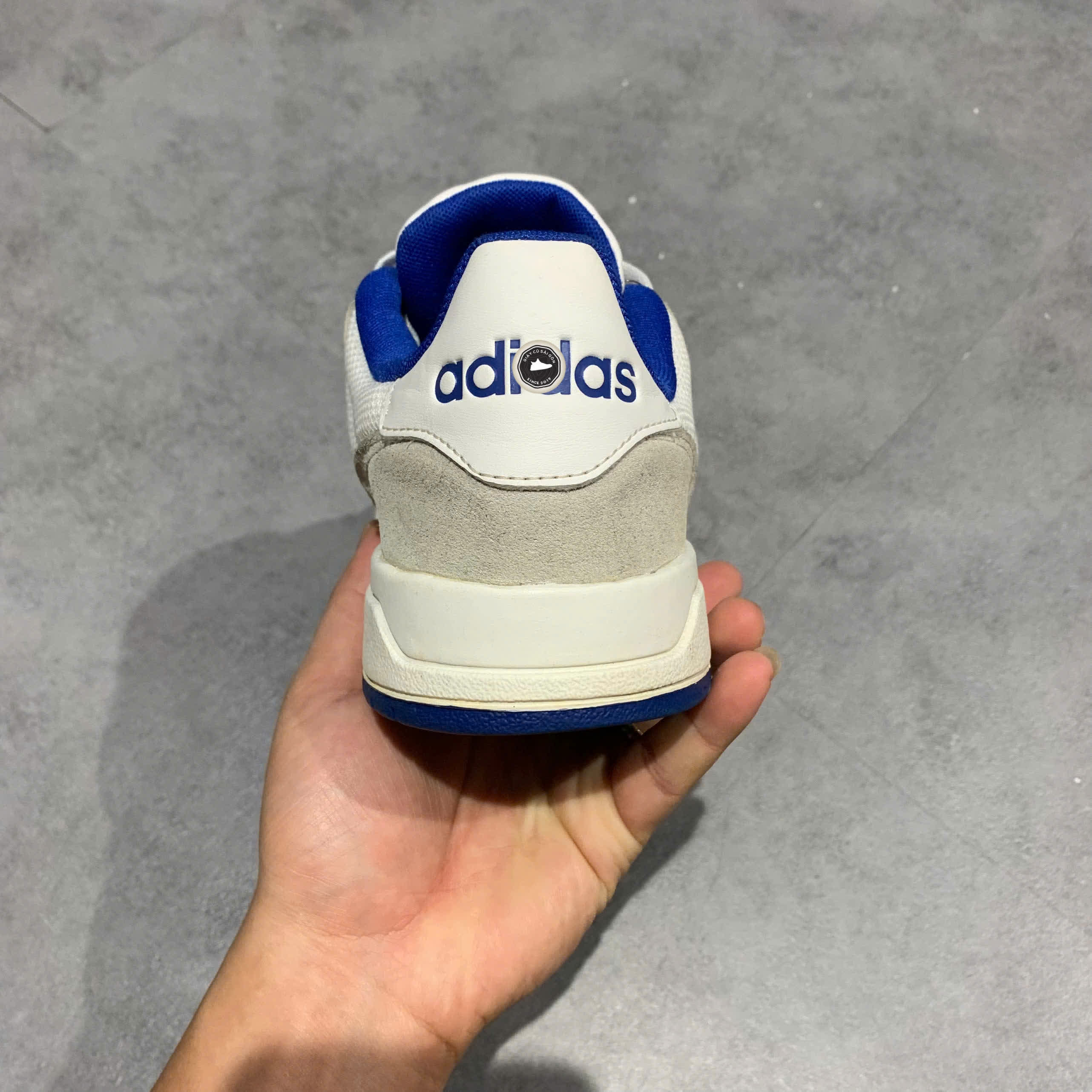 ADIDAS ENTRAP ‘WHITE SIGNAL ORANGE’ FW3465 SIZE 40 GIÀY 2HAND CHÍNH HÃNG PVN20017