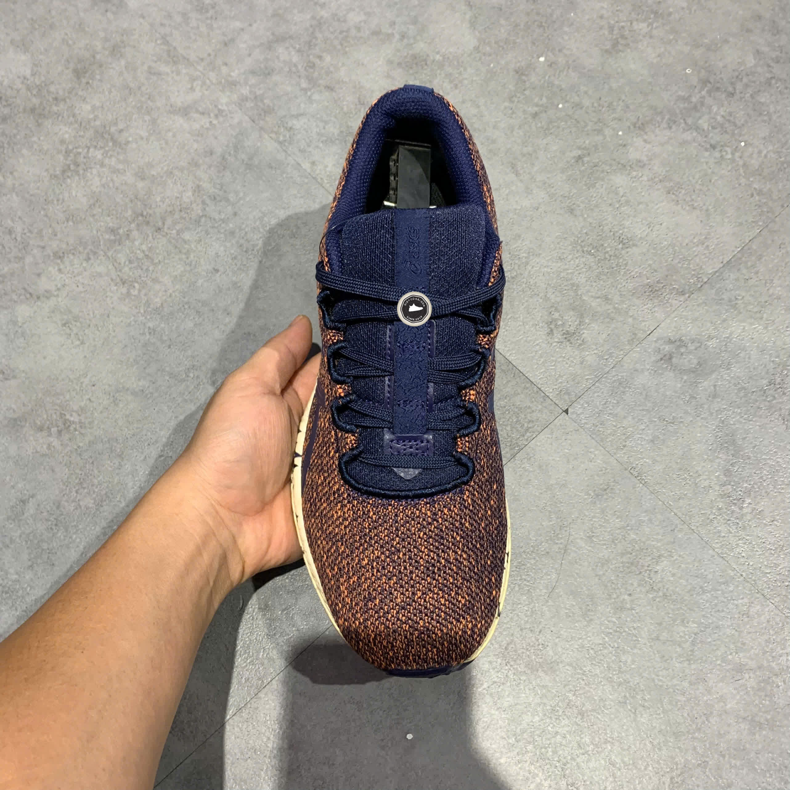 ASICS HYPER GEL YU “PEACOAT” 1021A065 SIZE 40 GIÀY 2HAND CHÍNH HÃNG PVN19934