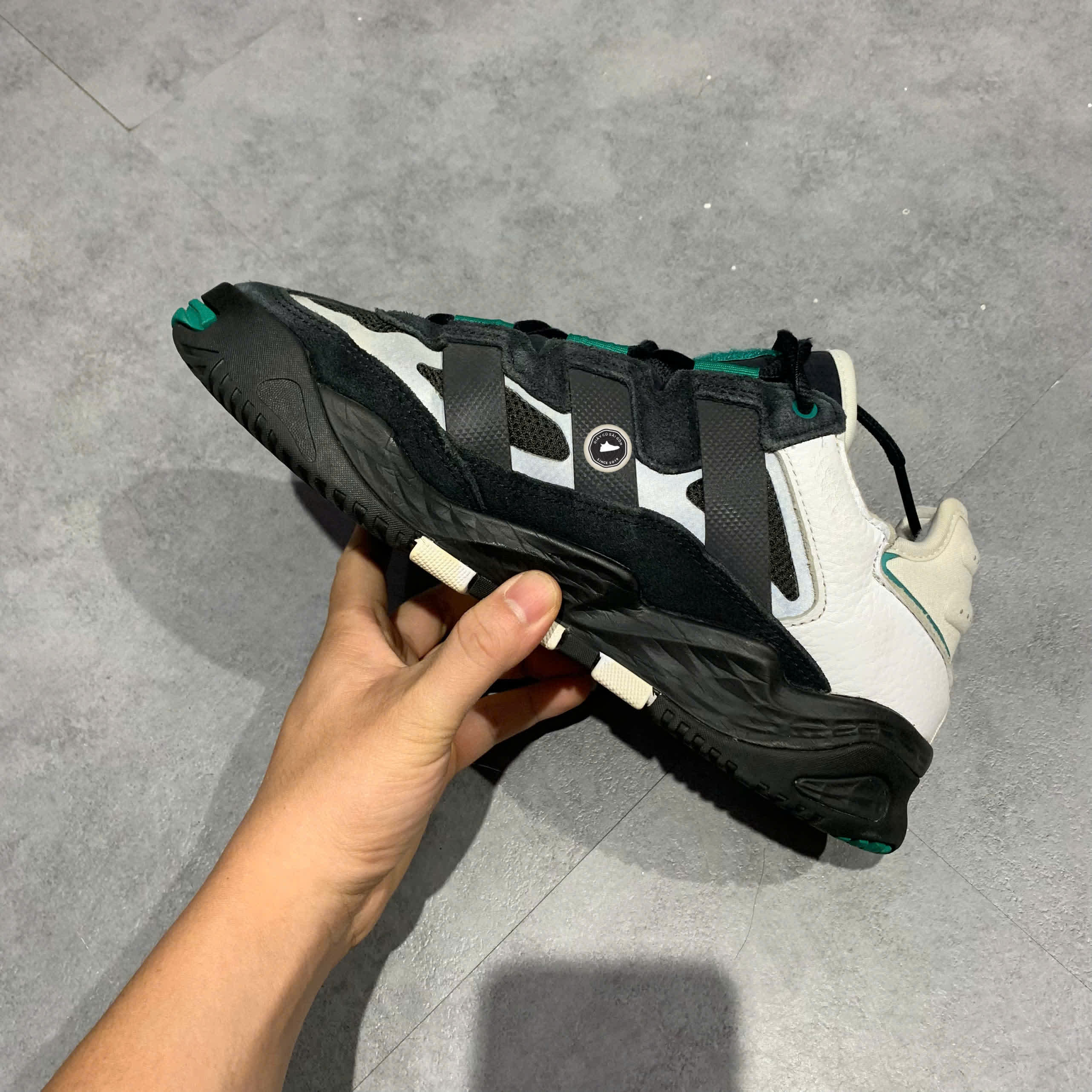 ADIDAS NITEBALL “BLACK SUB GREEN” FW2477 SIZE 40 GIÀY 2HAND CHÍNH HÃNG PVN20016
