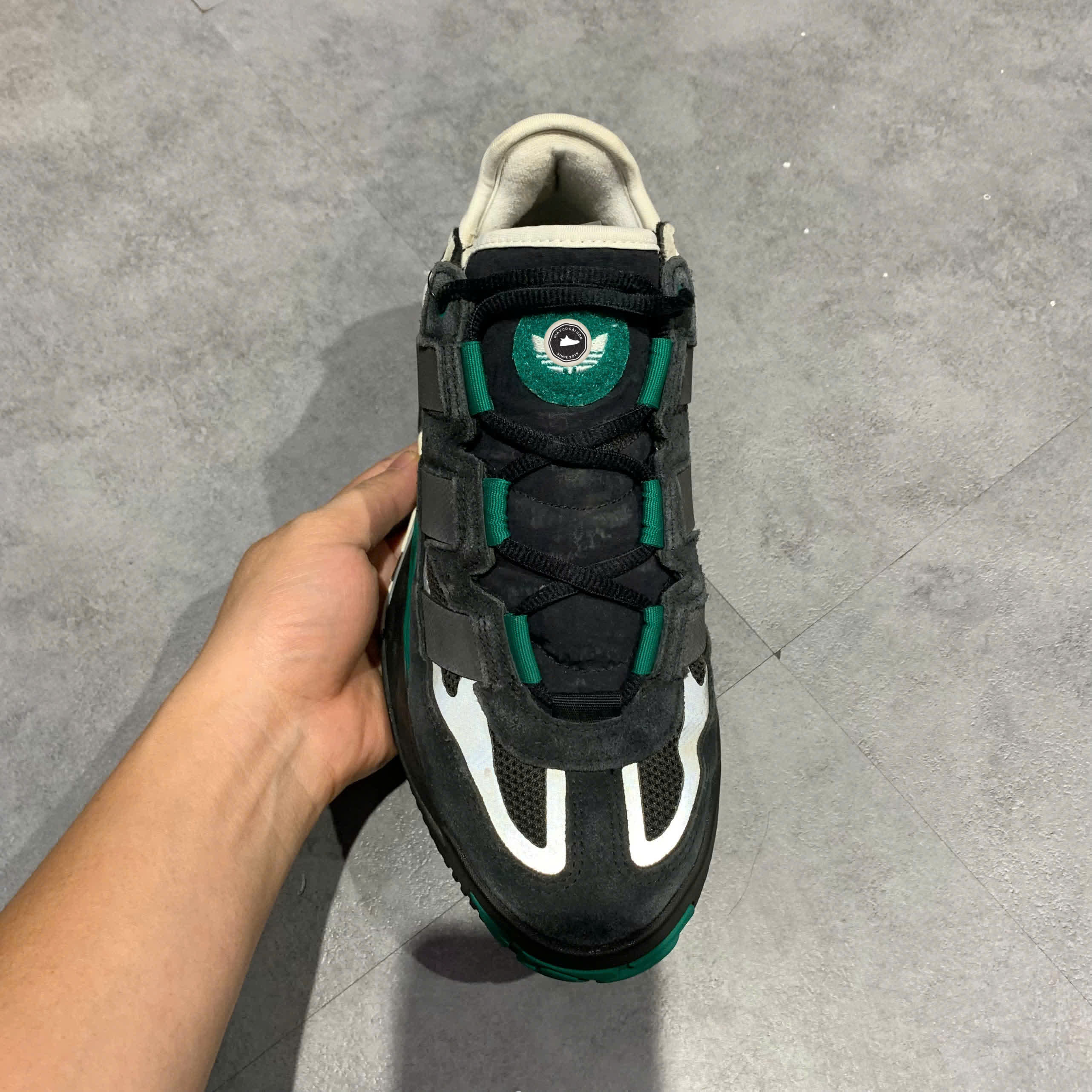 ADIDAS NITEBALL “BLACK SUB GREEN” FW2477 SIZE 40 GIÀY 2HAND CHÍNH HÃNG PVN20016